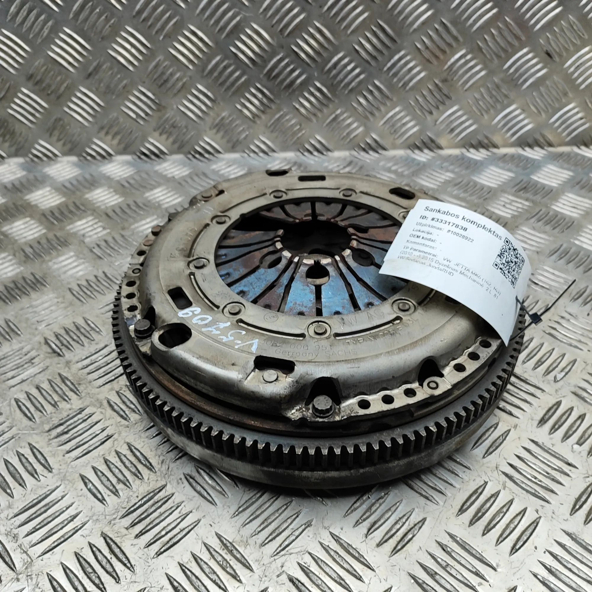 Volkswagen Jetta kytkinsarja Clutch kit — VW JETTA (MK6 162, 163) (2010-...)...