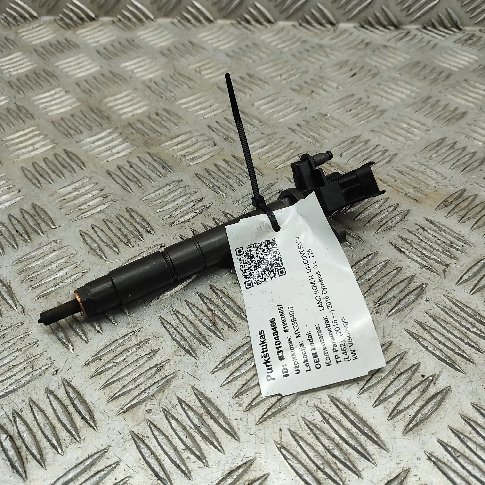 Land Rover Discovery Fuel Injector Fuel injector — LAND ROVER DISCOVERY (V L462) (...