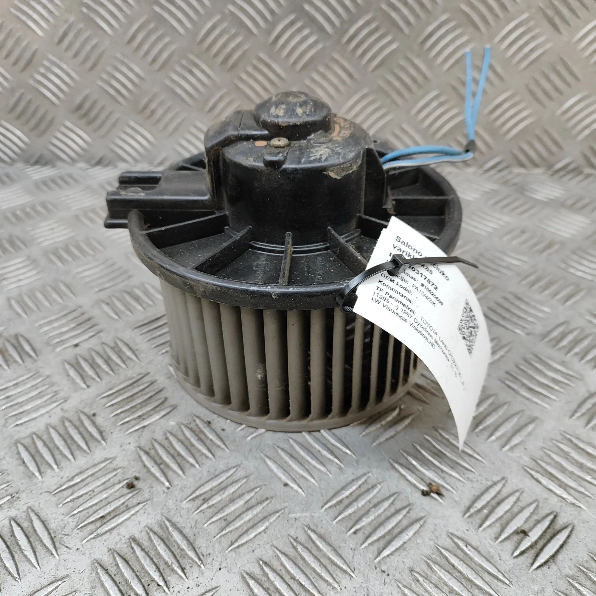Toyota Land Cruiser 80 Heater Blower Fan Heater Blower Fan — TOYOTA LAND CRUISER (90 _J9...