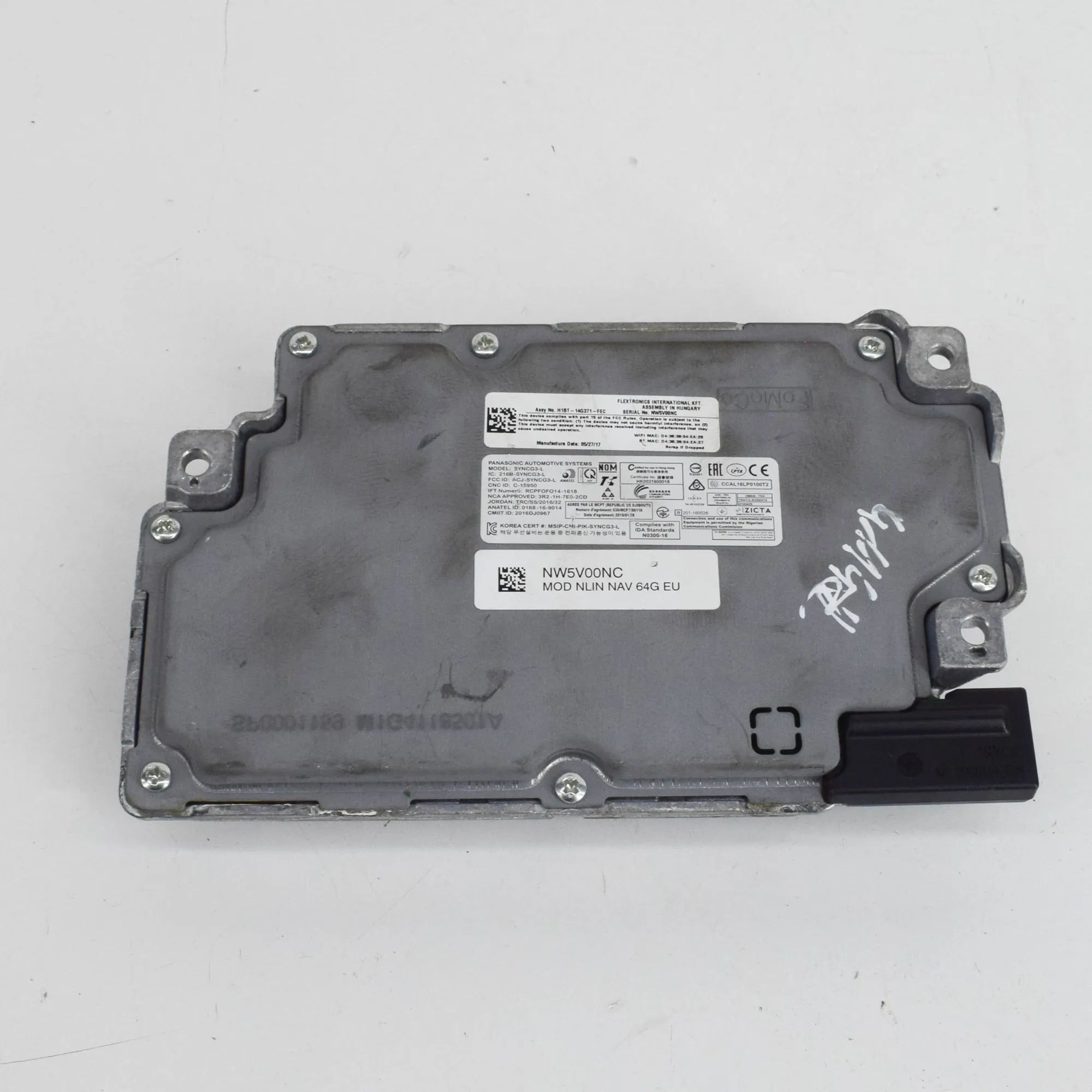 Ford Fiesta Navigation Control Unit Navigation Control Unit — FORD FIESTA (VII) (20...