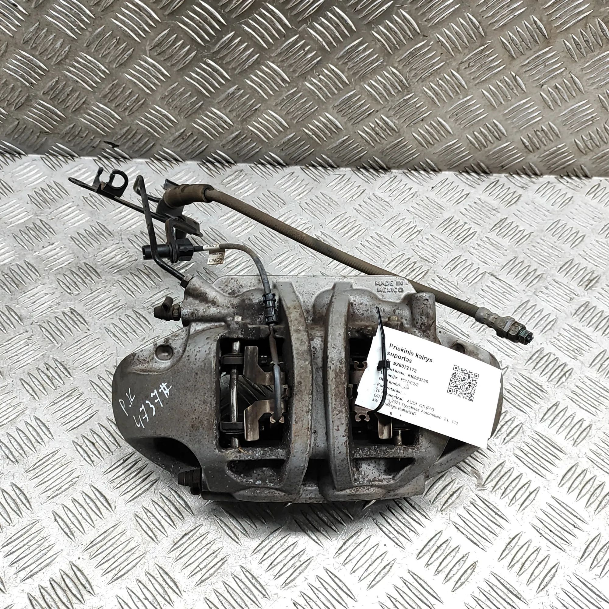 Audi Q5 (FY) Brake caliper — front left Brake caliper — front left — AUDI Q5 (FY) (2016...