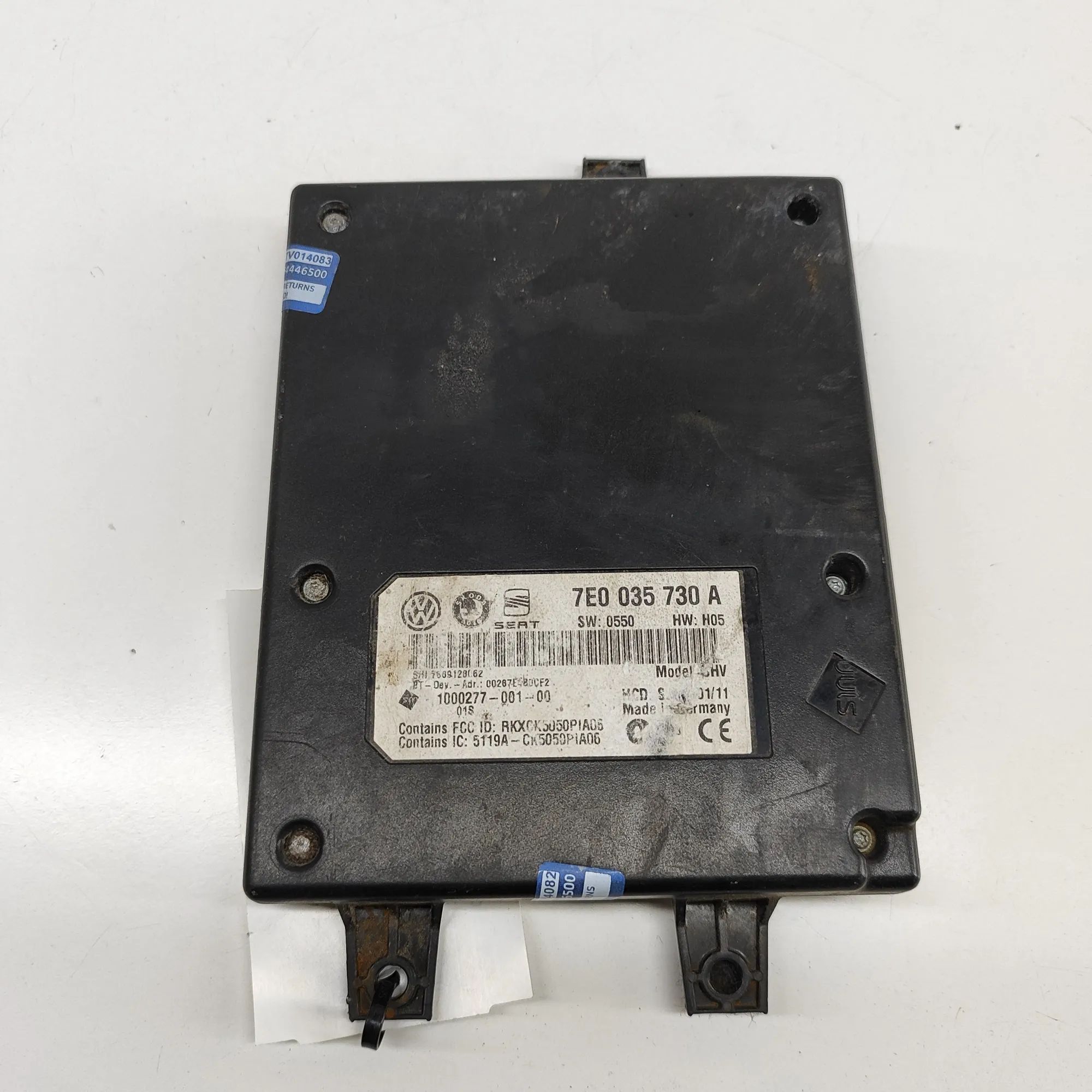 Volkswagen Polo Phone control unit Phone Control Unit — VW POLO (6R, 6C) (2009-......