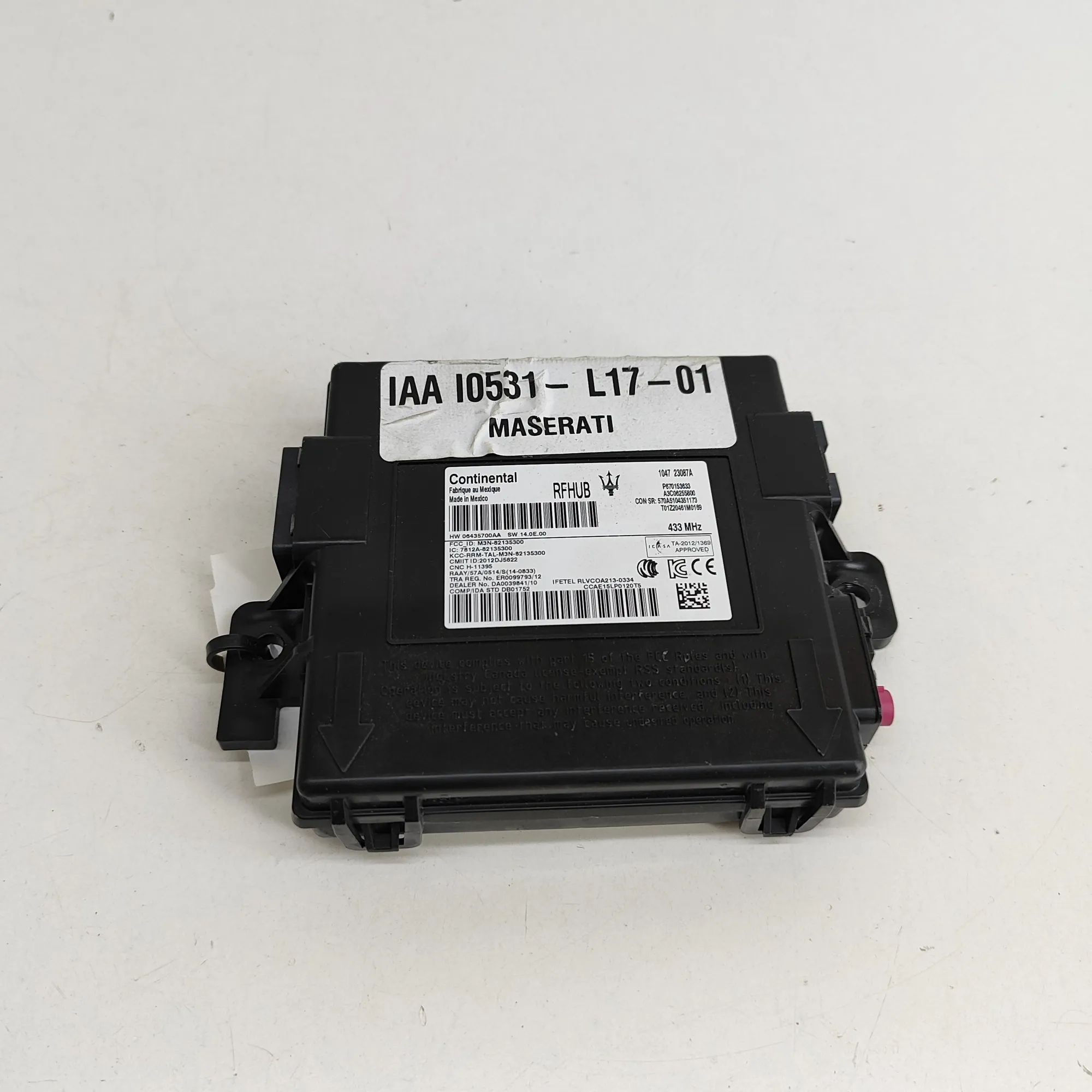 Maserati Ghibli Keyless Control Unit