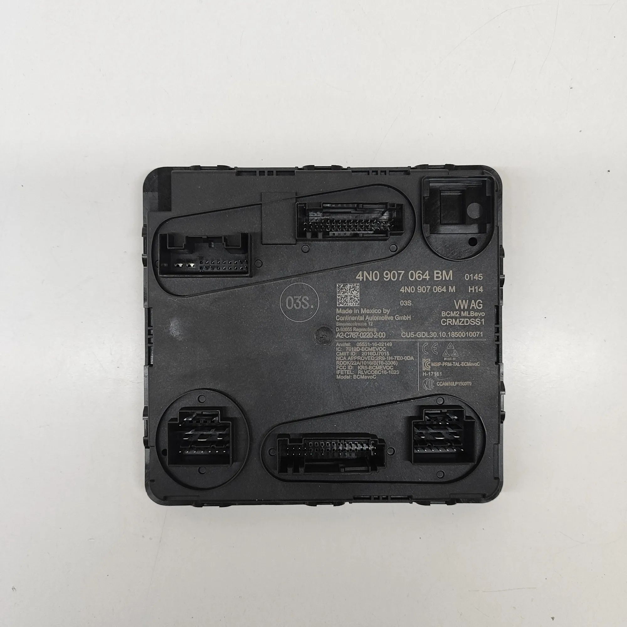 Audi Q5 (FY) Comfort Control Unit Comfort Control Unit — AUDI Q5 (FY) (2016-...) ...