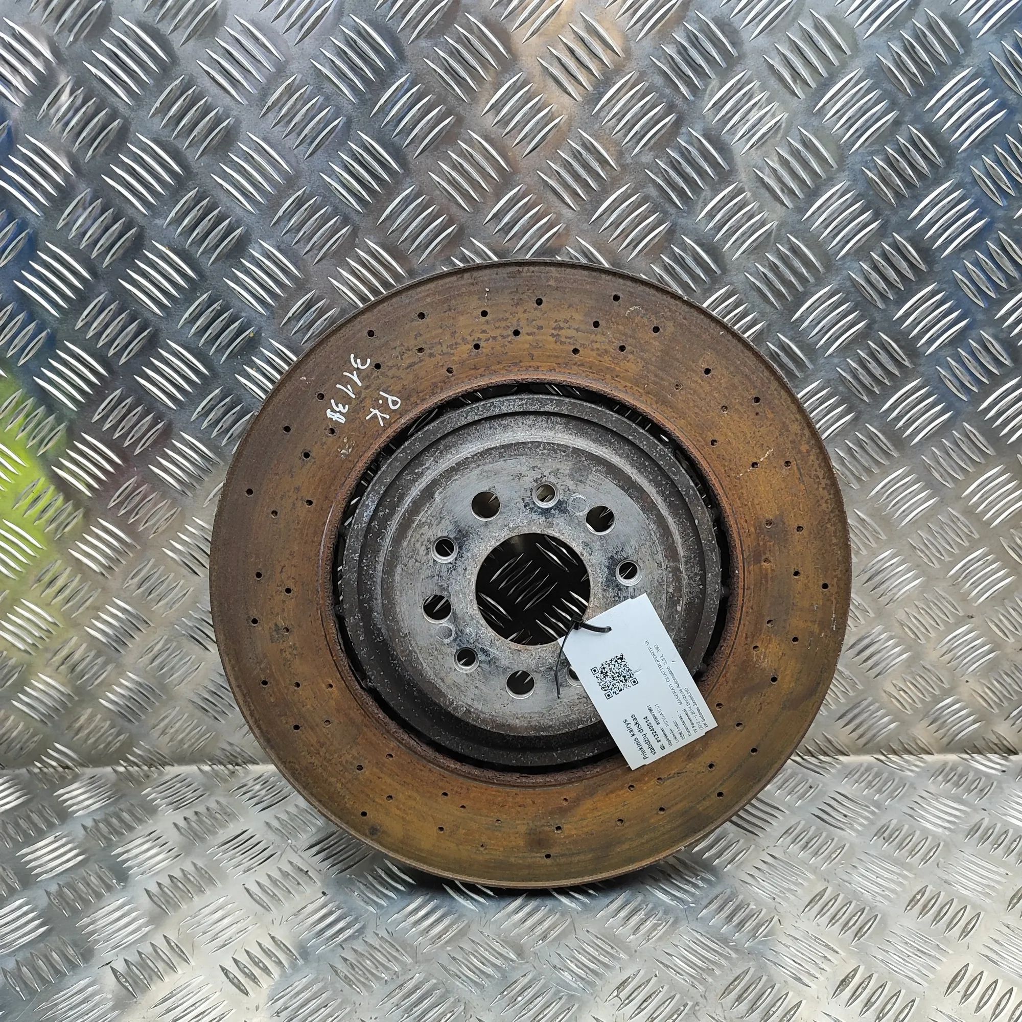 Maserati Quattroporte Front Left Brake Disc Front Left Brake Disc — MASERATI QUATTROPORTE (...