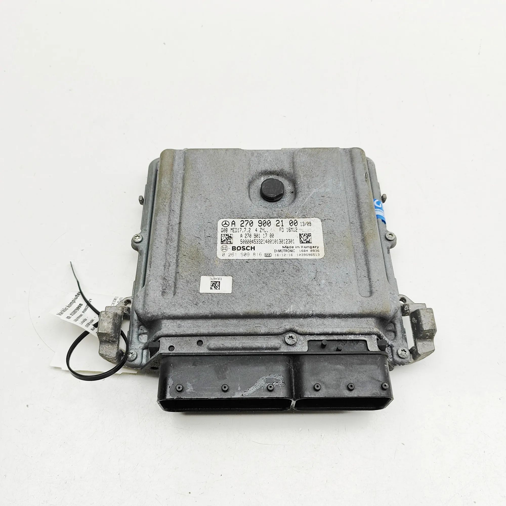 Mercedes-Benz GLA (X156) Engine Control Unit Engine Control Unit — MERCEDES BENZ GLA (X156) ...