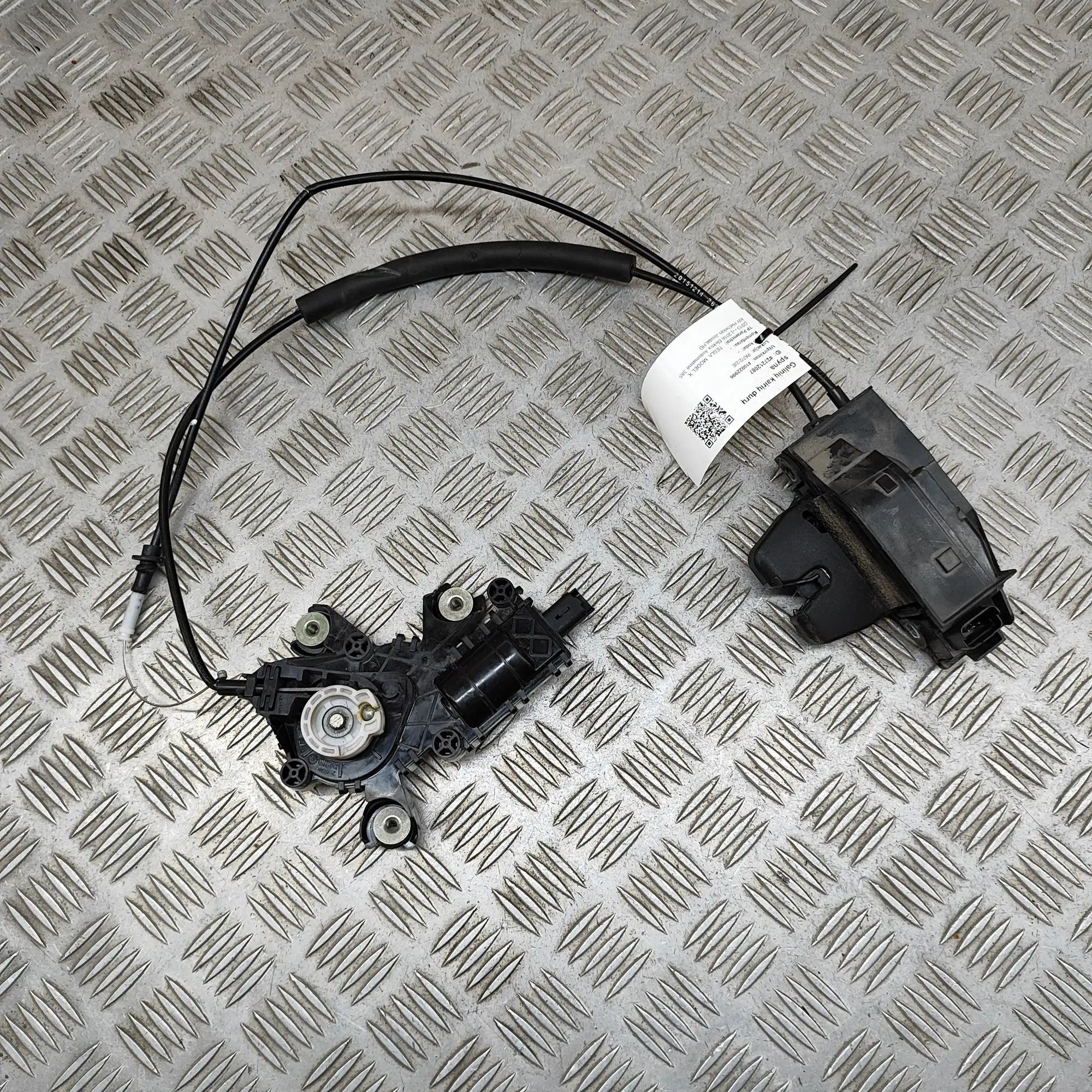 Tesla Model X Door lock — rear left Door lock — rear left — TESLA MODEL X (2013-......