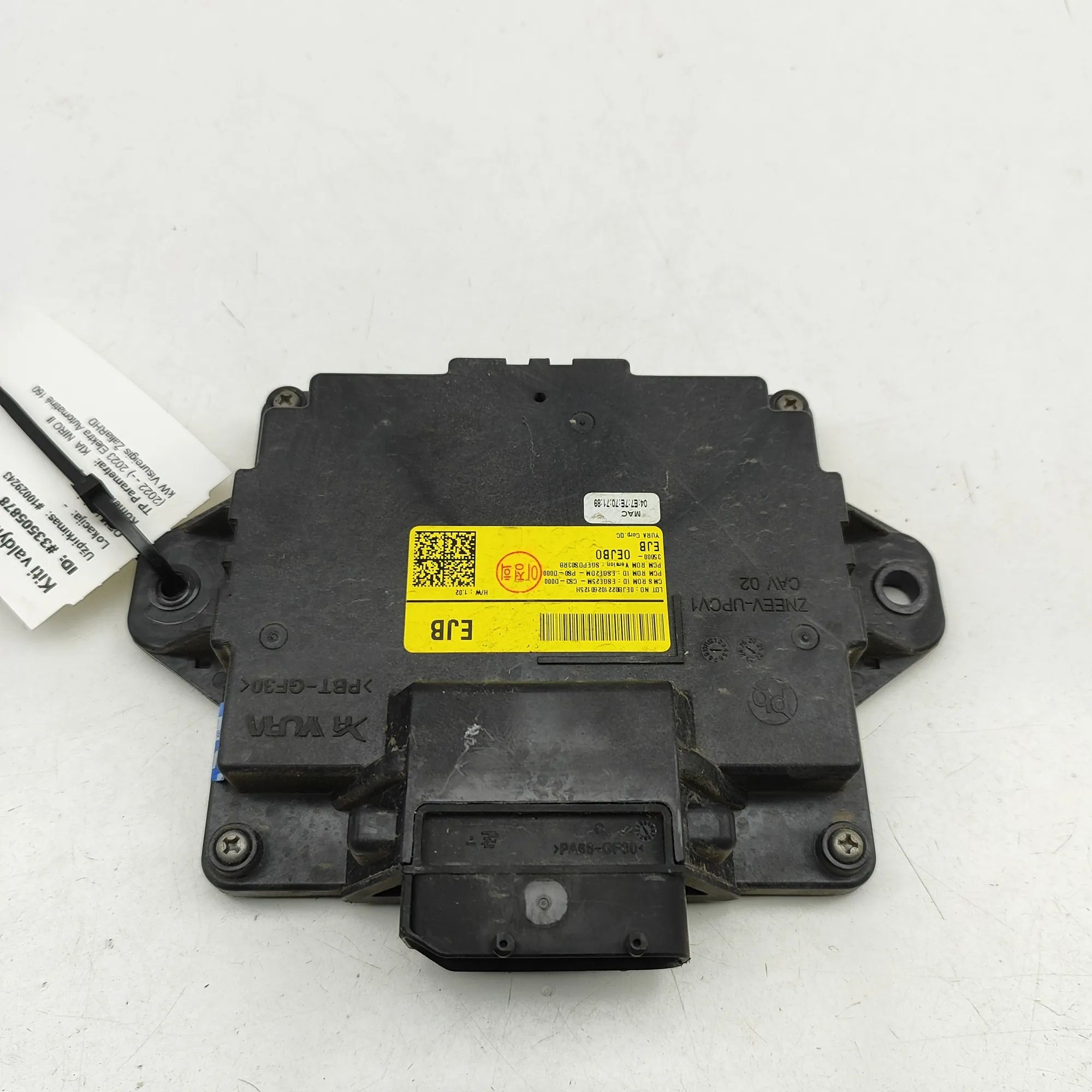 Kia Niro Other Control Units Other Control Units — KIA NIRO (II) (2022-...) ...