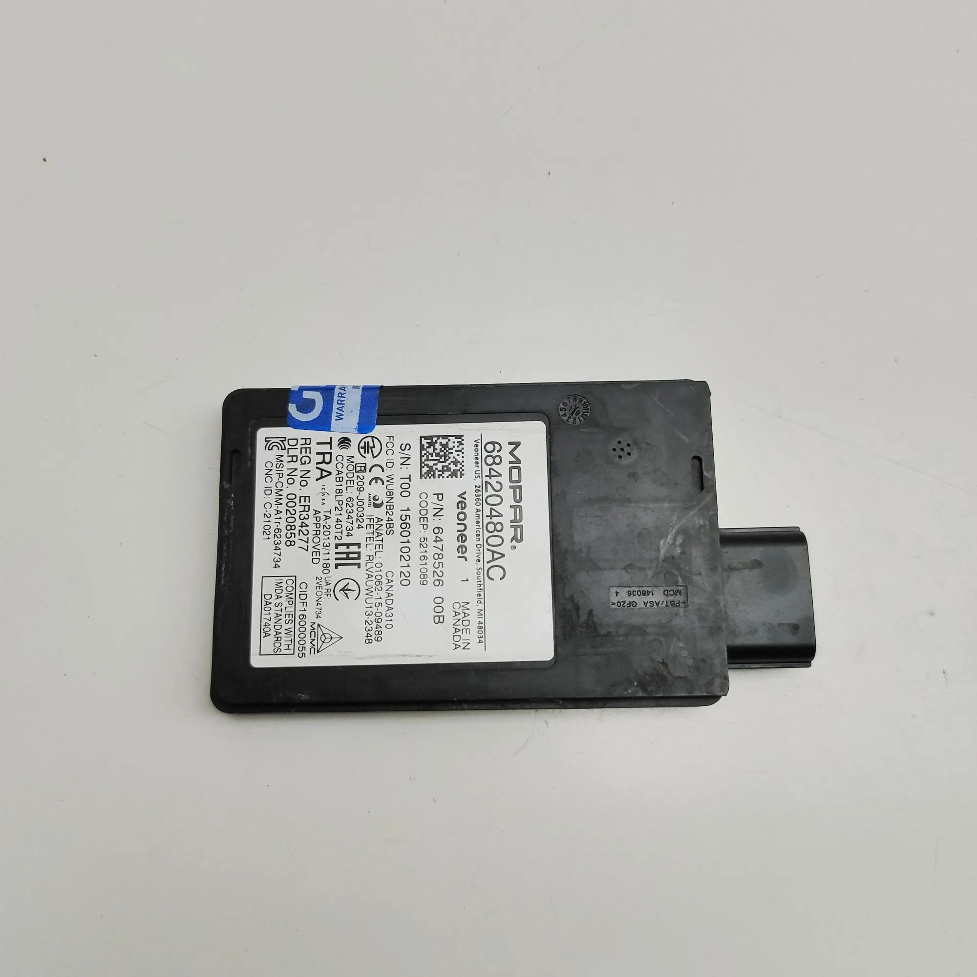 Jeep Compass Blind Spot Control Module Blind Spot Control Module — JEEP COMPASS (MP) (...