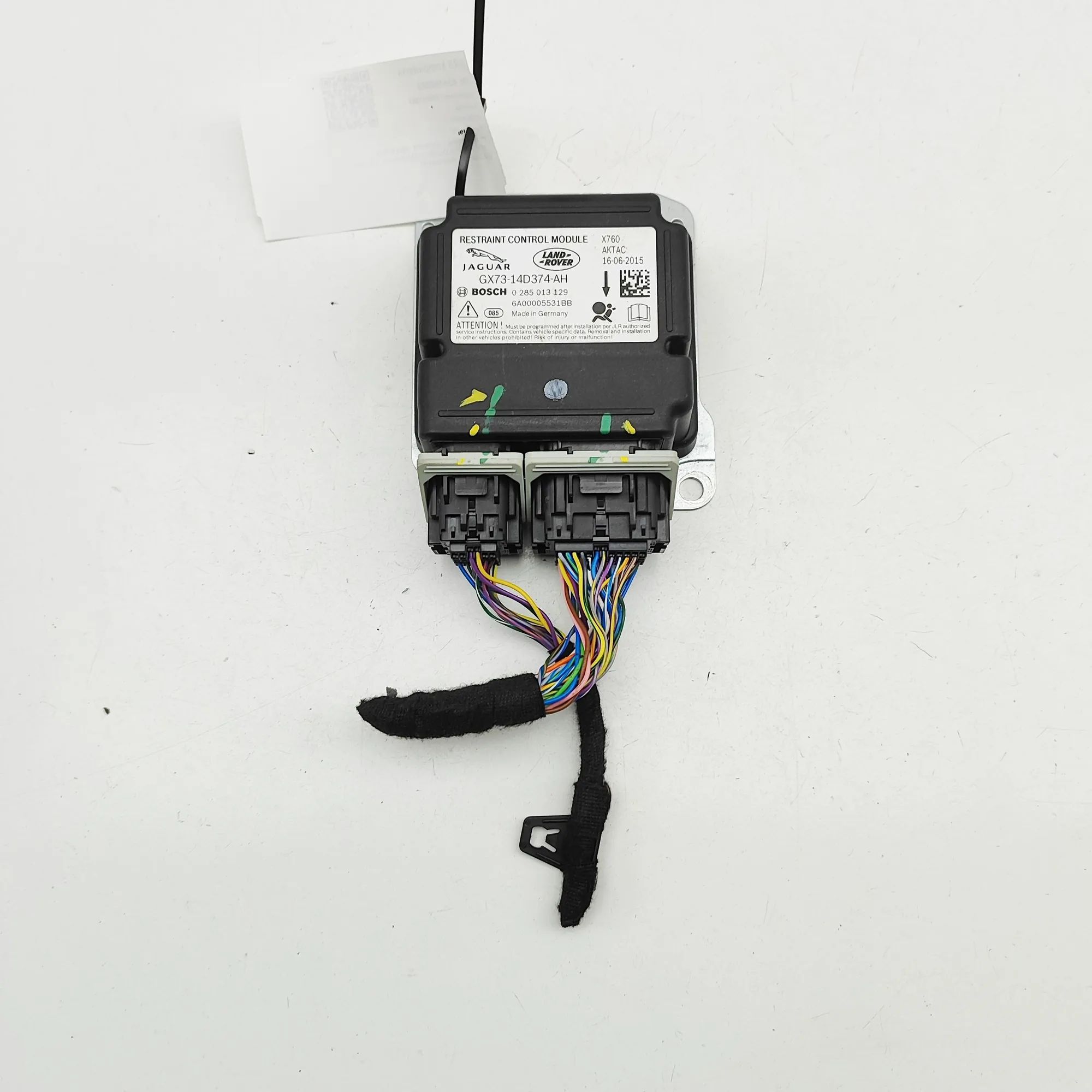 Jaguar XE SRS Control Unit SRS Control Unit — JAGUAR XE (X760) (2015-...) ...