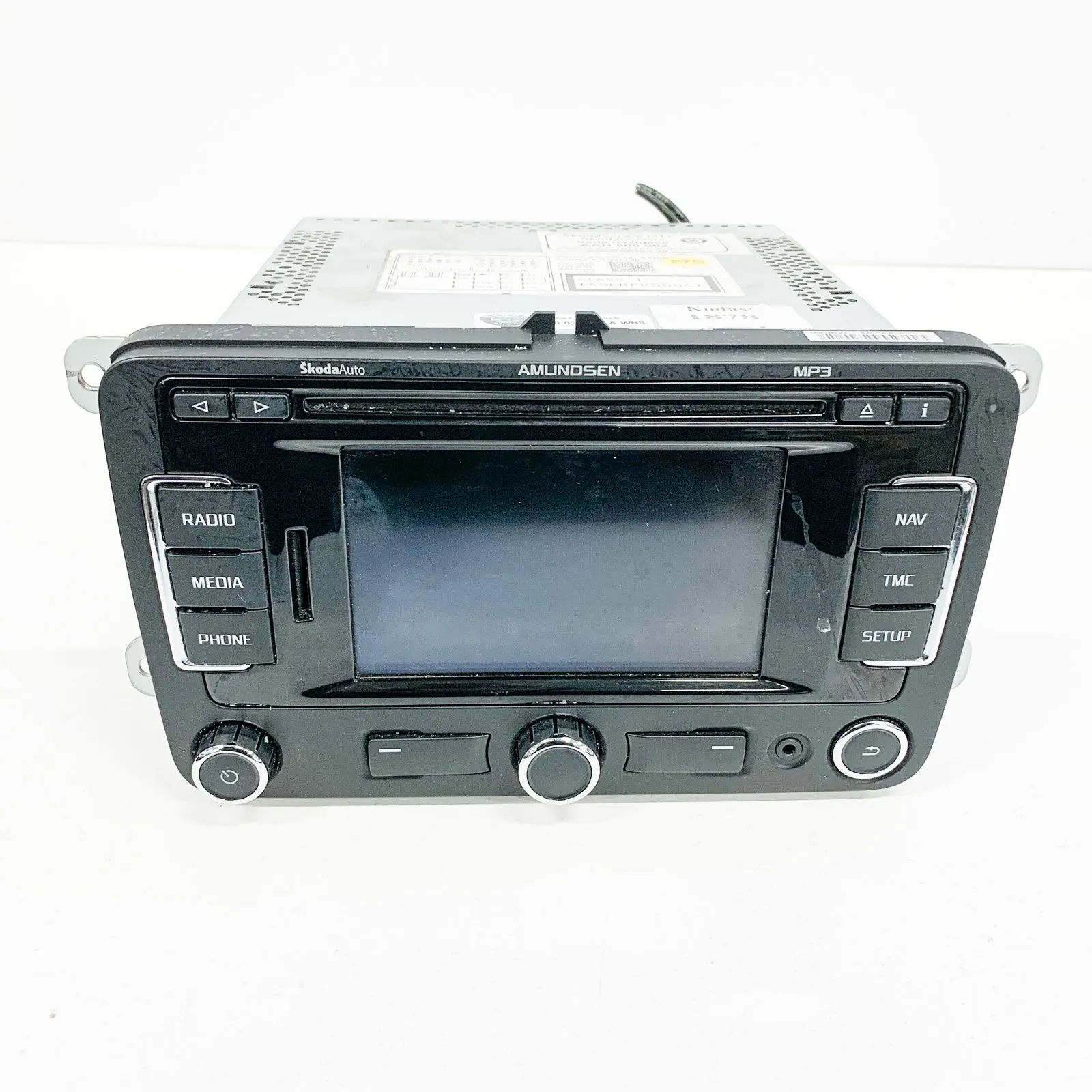 Skoda Superb (3T) Radio / CD / navigation head unit Radio / CD / navigation head unit — SKODA SUPER...