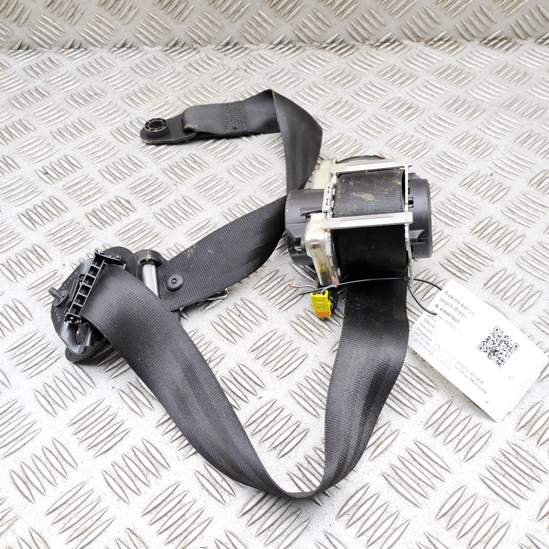 Land Rover Range Rover Sport (L494) Front Left Seatbelt Front Left Seatbelt — LAND ROVER RANGE ROVER SP...