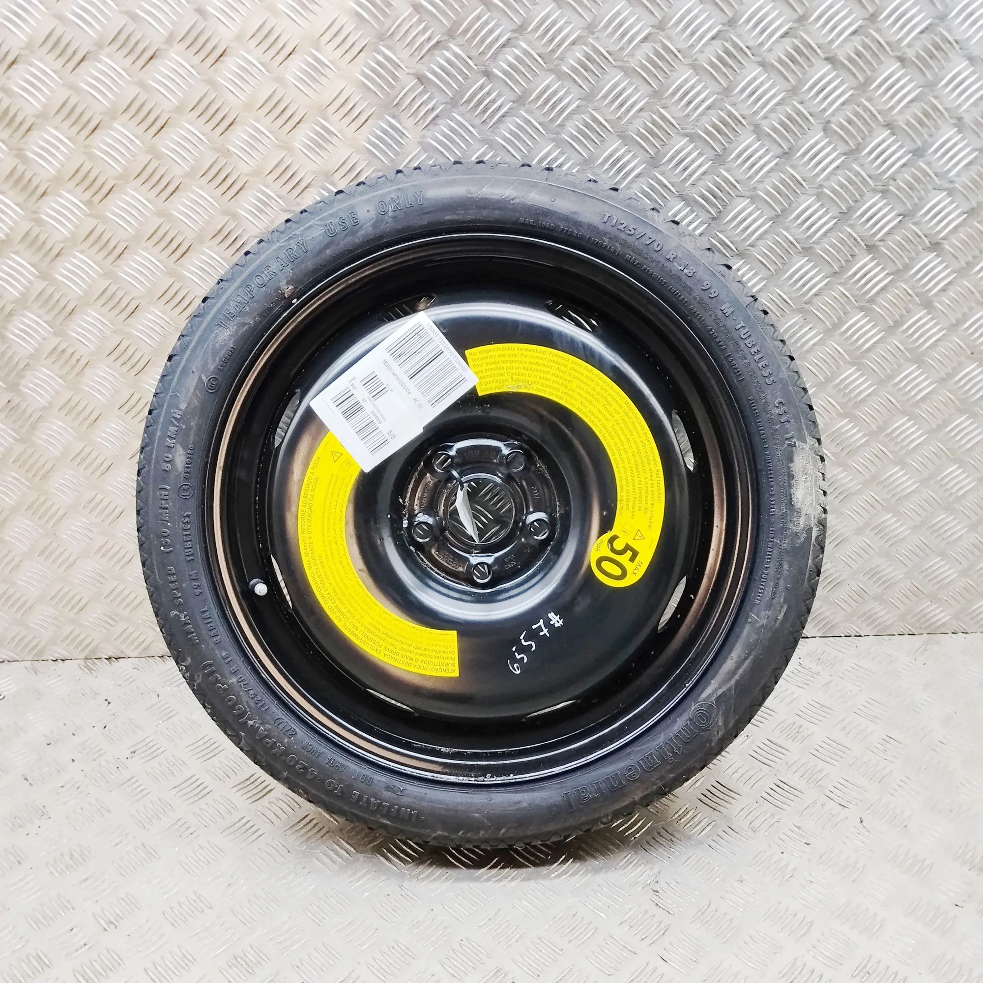Volkswagen Passat (B8) Spare Wheel Space Saver Spare Wheel Space Saver — VW PASSAT (B8 3G2) (2...