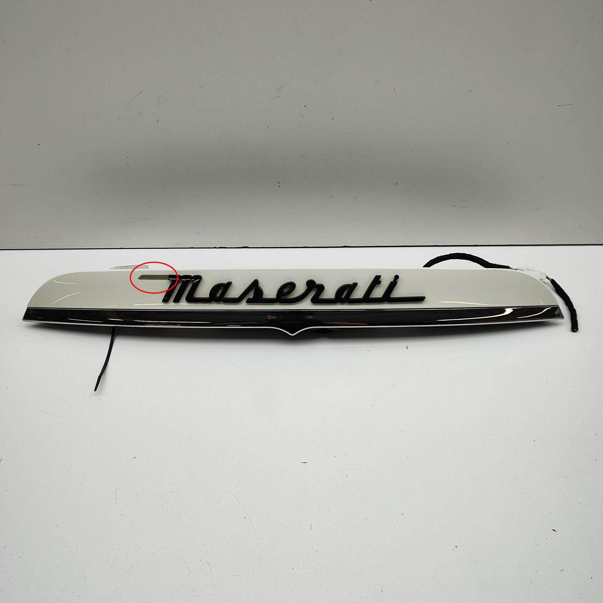Maserati Ghibli Trim Number Plate Light Trim Number Plate Light — MASERATI GHIBLI (M157...