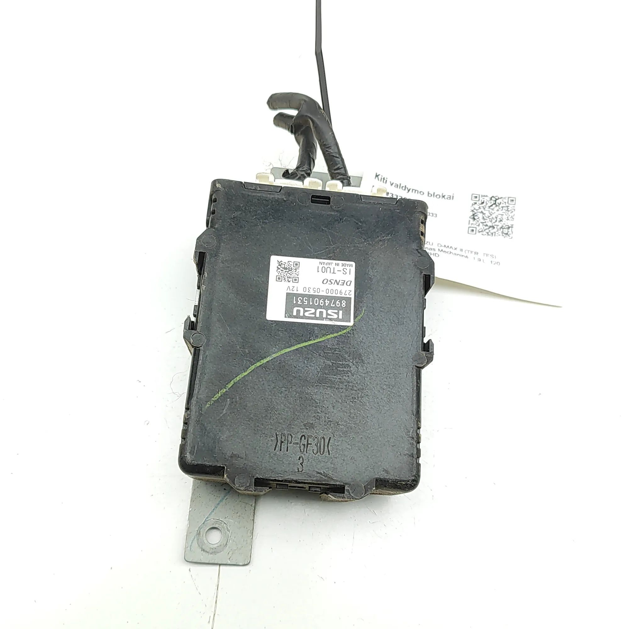 Isuzu  D-Max Other Control Units Other Control Units — ISUZU D-MAX (II TFR, TFS)...