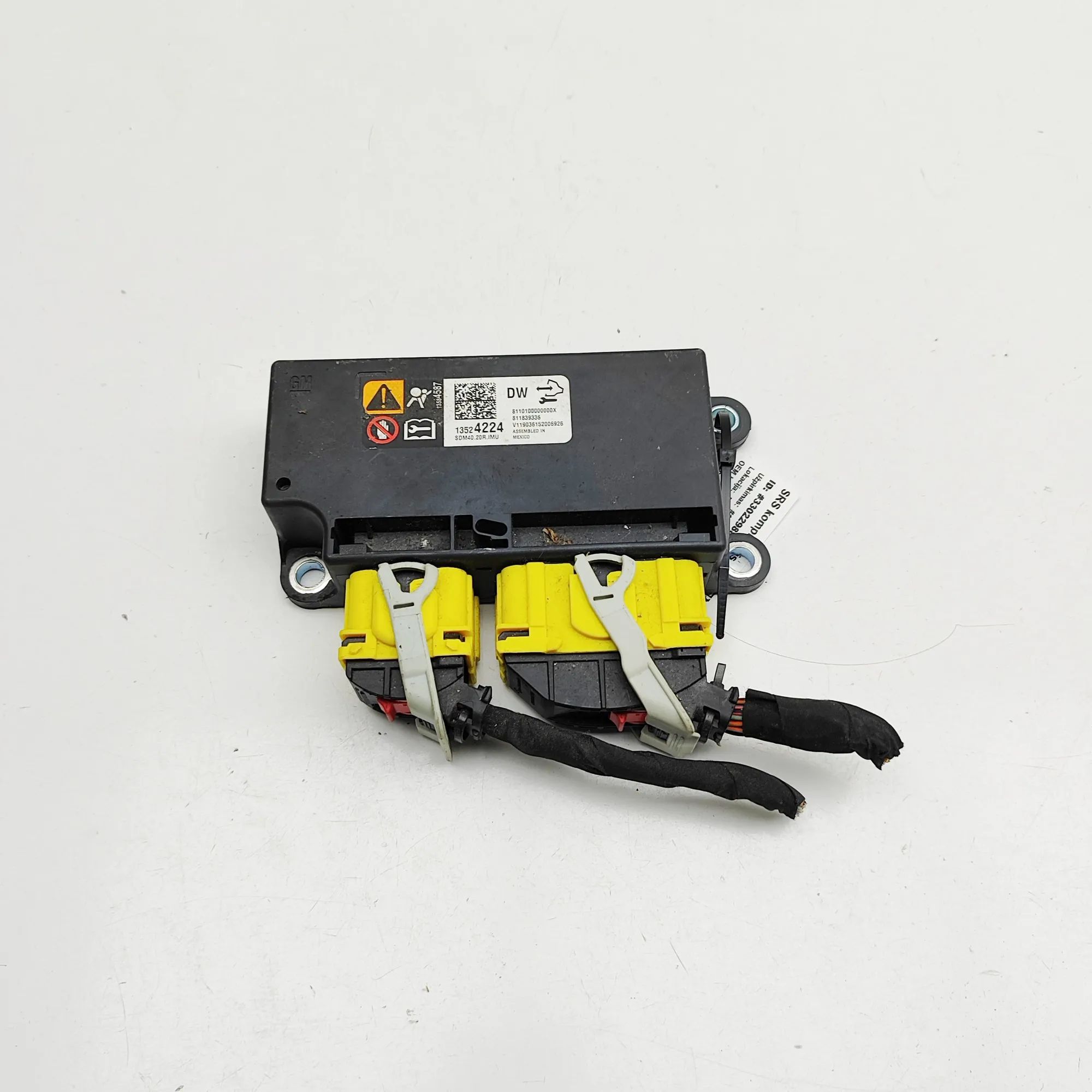 Cadillac Escalade SRS Control Unit SRS Control Unit — CADILLAC ESCALADE (2014-...)...