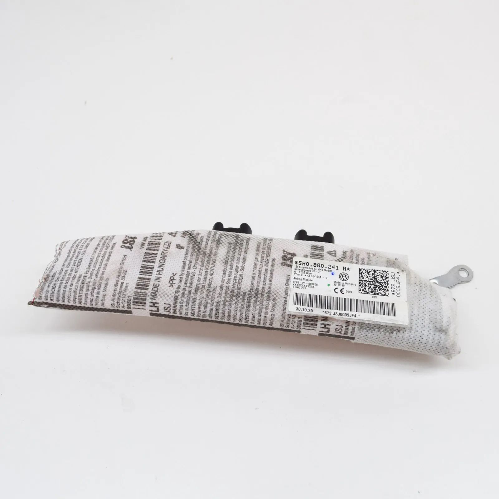 Volkswagen ID.3 Seat airbag (SRS) — front left Seat airbag (SRS) — front left — VW ID.3 (E11) ...