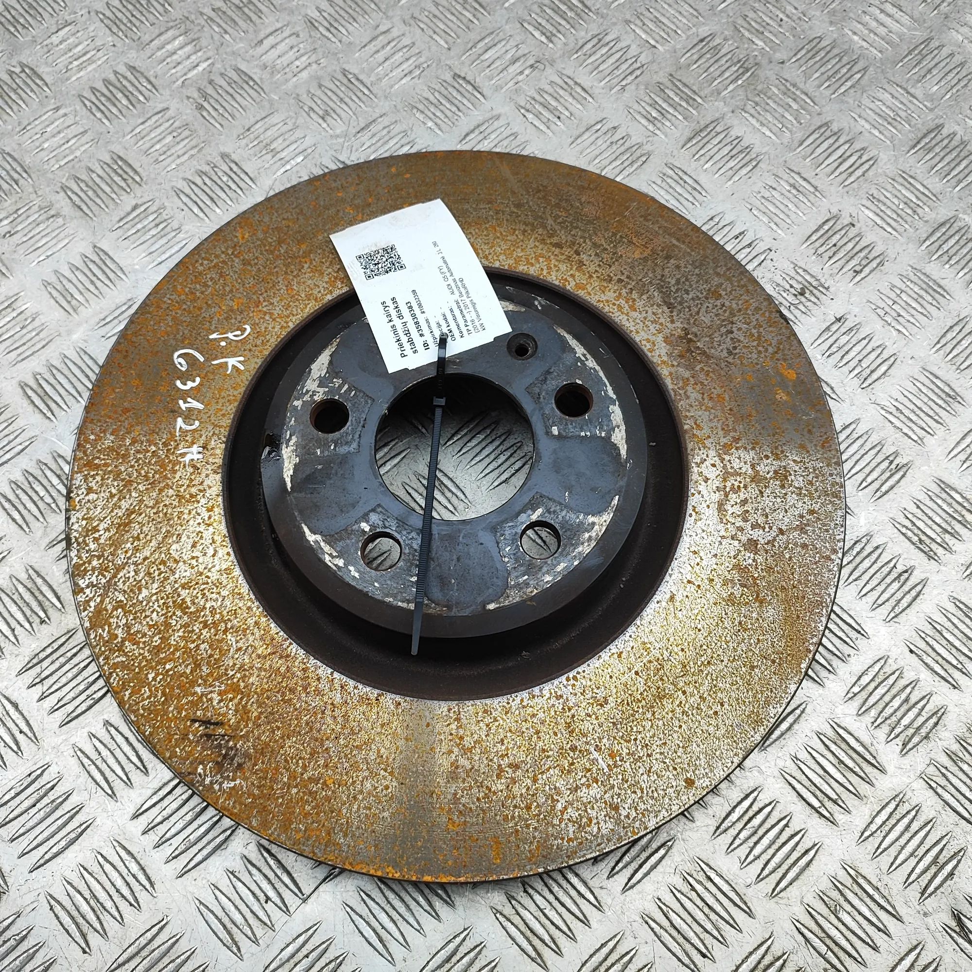 Audi Q5 (8R) Front Left Brake Disc Front Left Brake Disc — AUDI Q5 (FY) (2016-...)...
