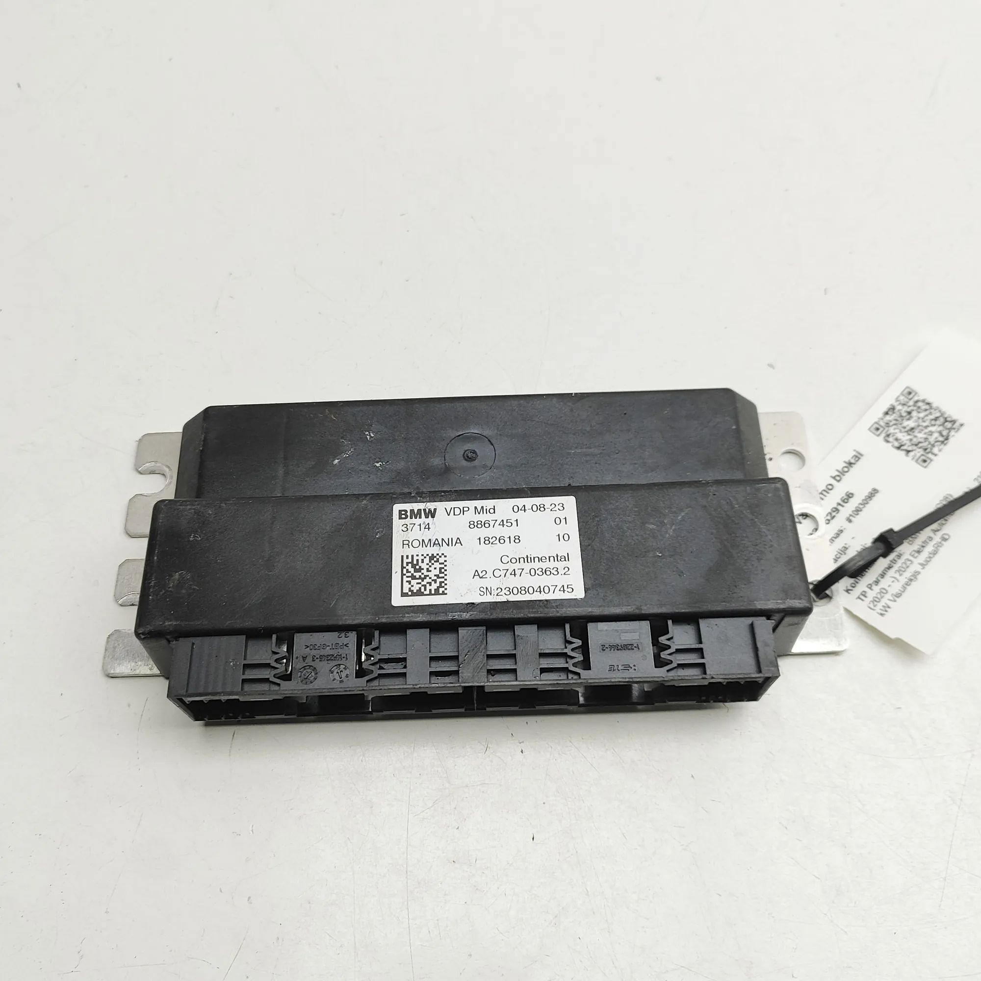 BMW X3 / iX3 (G01) Suspension Control Unit Suspension control unit — BMW IX3 (G08) (2020-....