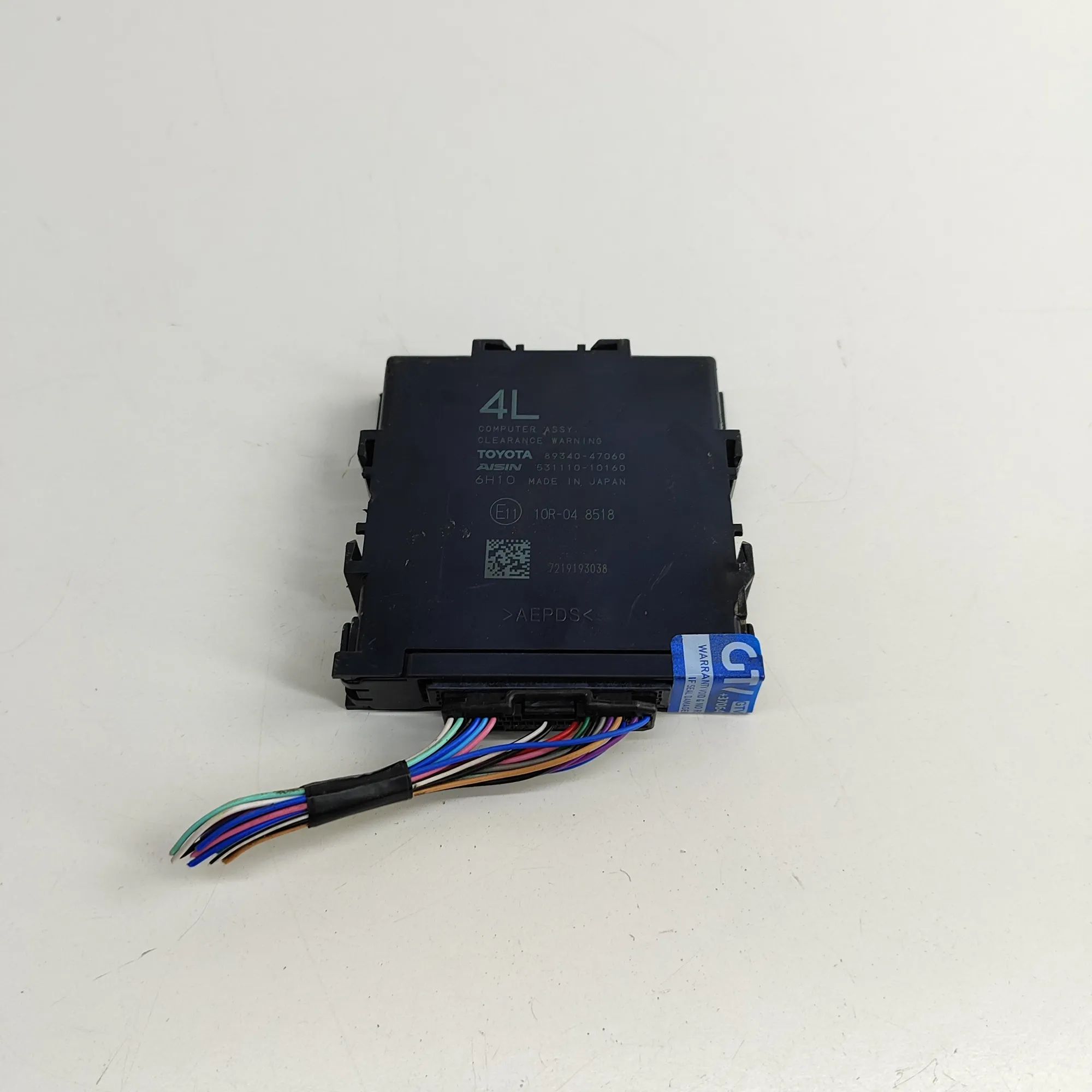 Toyota Prius+ PDC Parking Sensor Control Unit PDC Parking Sensor Control Unit — TOYOTA PRIUS ...