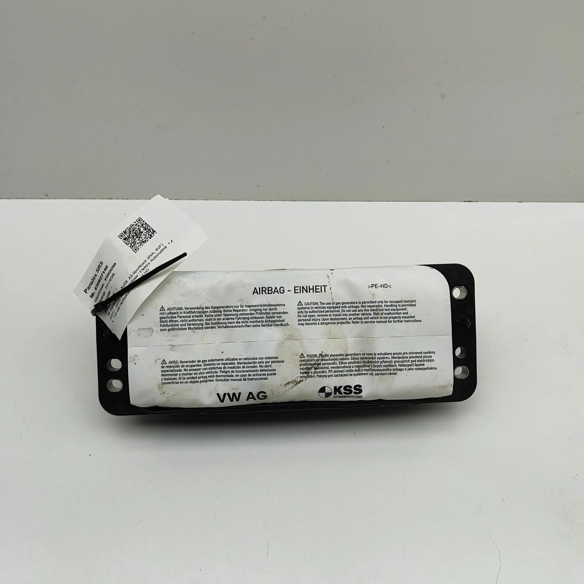 Audi A3 (8V) Dashboard Safety Bag SRS Dashboard Safety Bag SRS — AUDI A3 (Sportback 8...