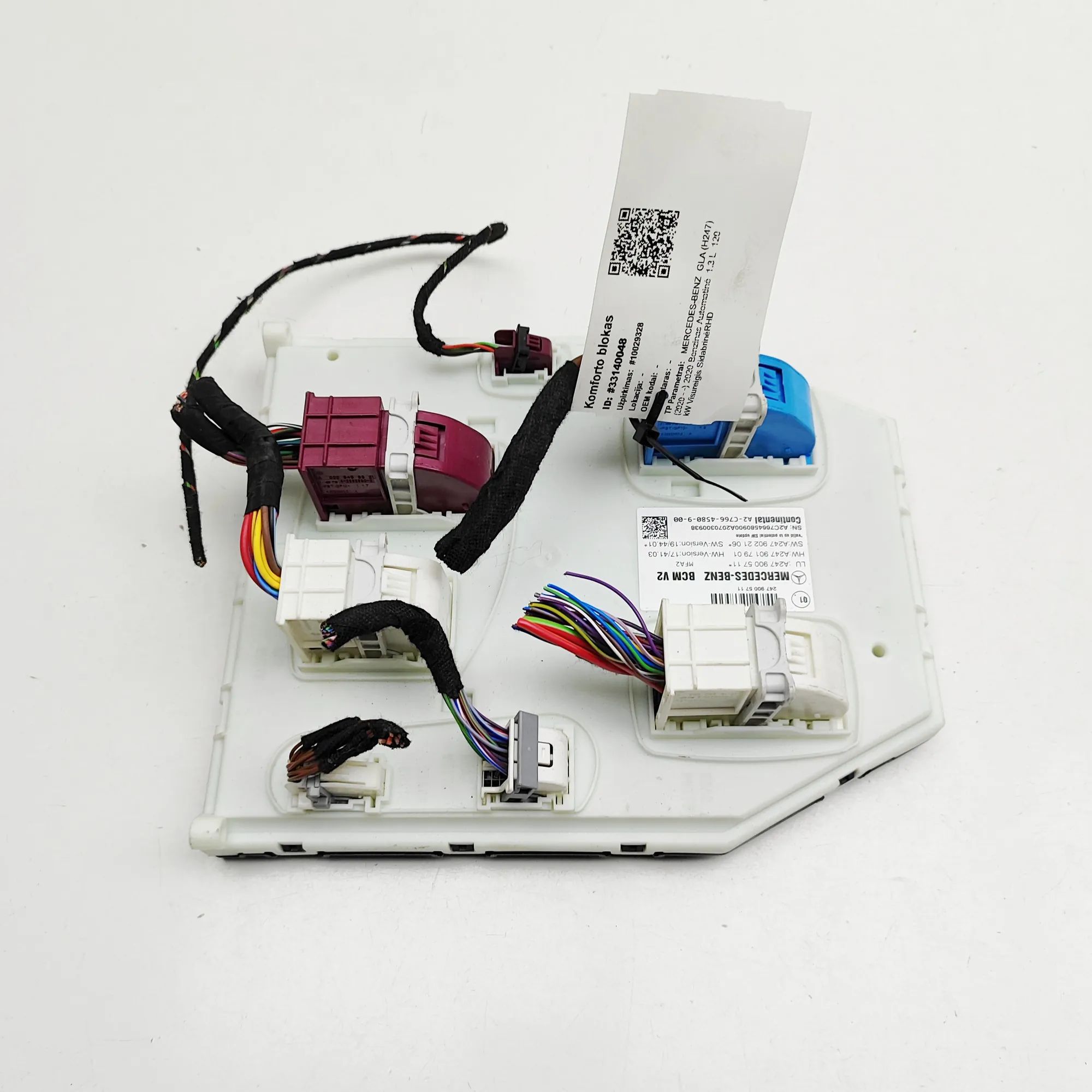 Mercedes-Benz GLA (X156) Comfort Control Unit Comfort Control Unit — MERCEDES BENZ GLA (H247)...