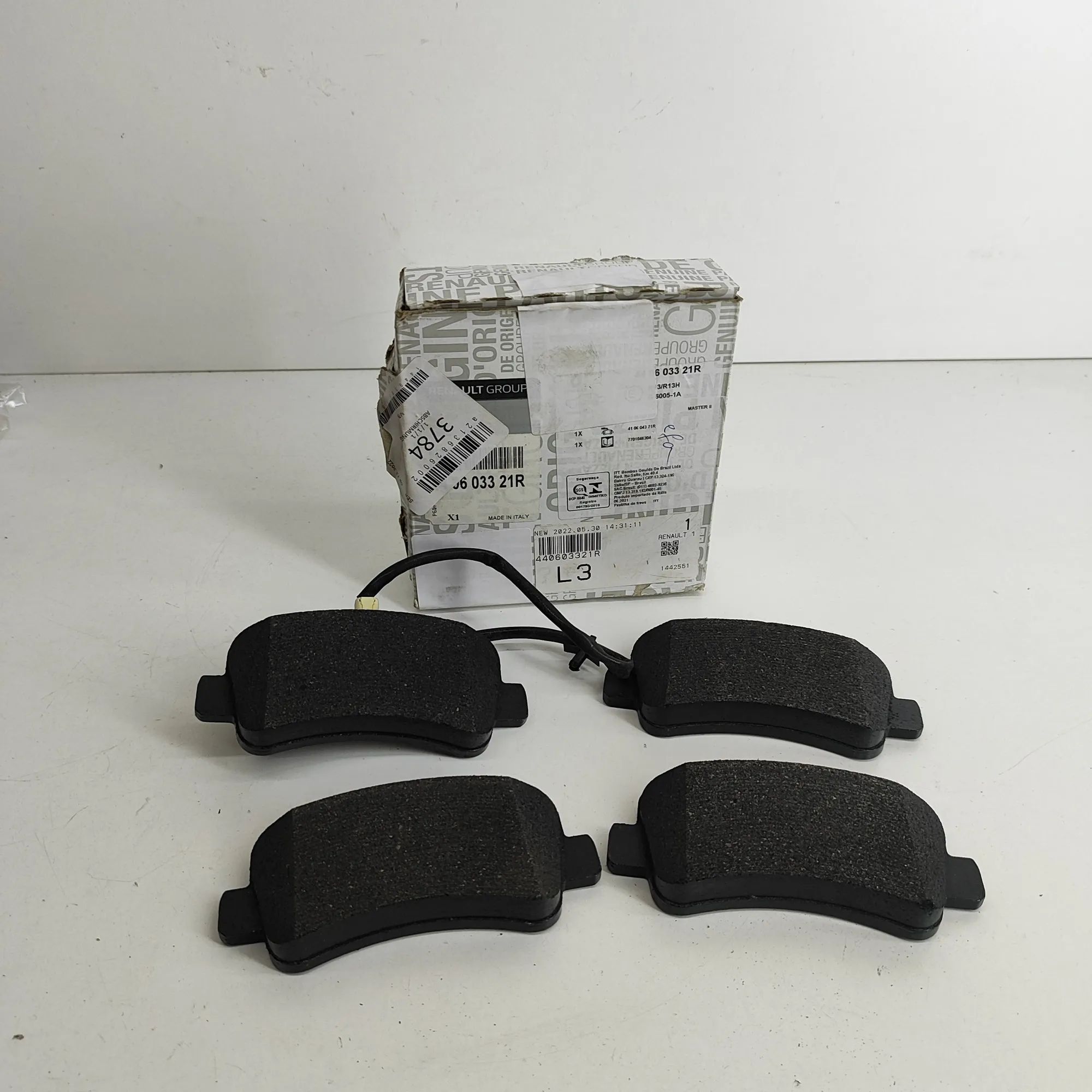 Renault Master Rear Brake Pads Rear Brake Pads — RENAULT MASTER (III Van FV) (...
