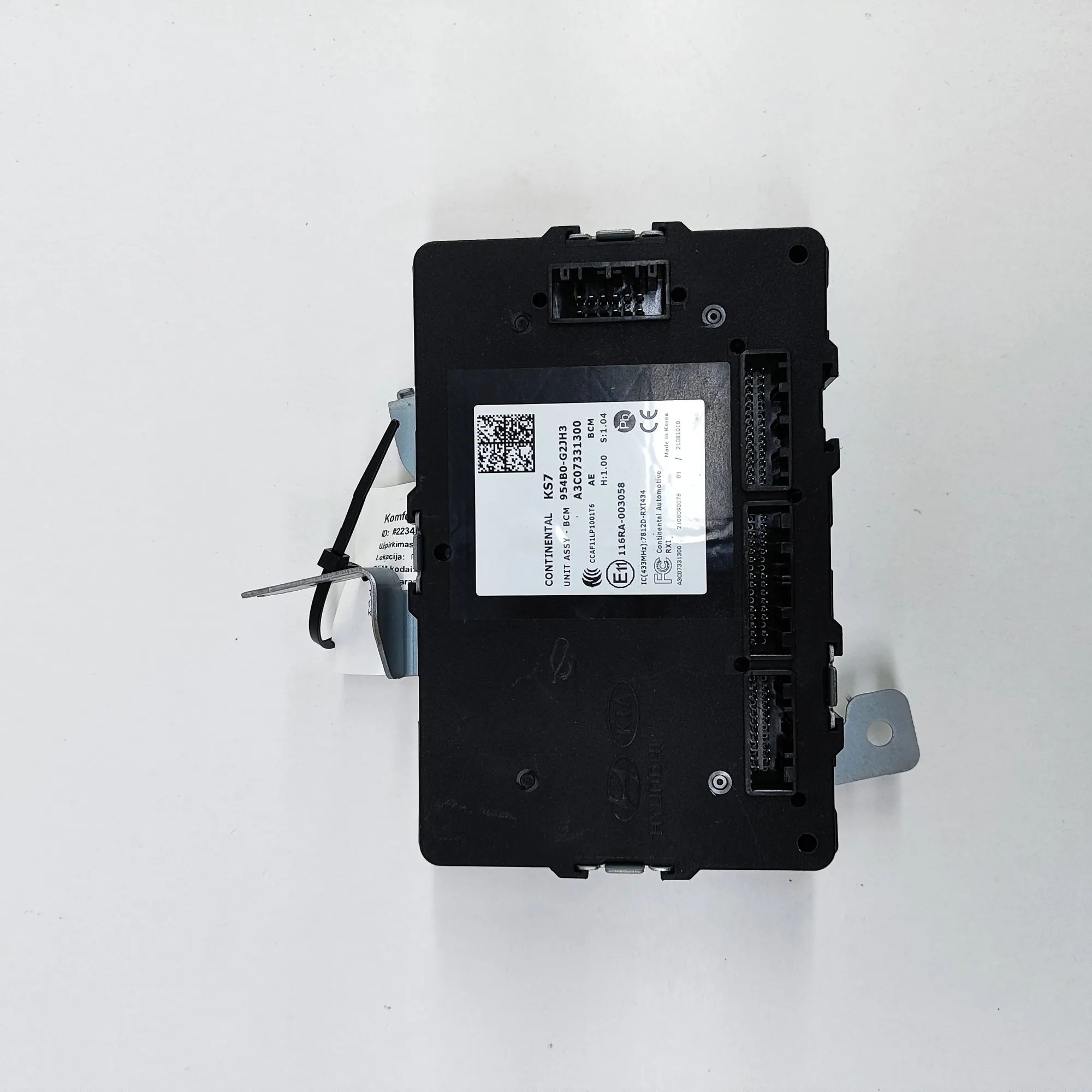 Hyundai Ioniq Comfort Control Unit Comfort Control Unit — HYUNDAI IONIQ (AE) (2016...