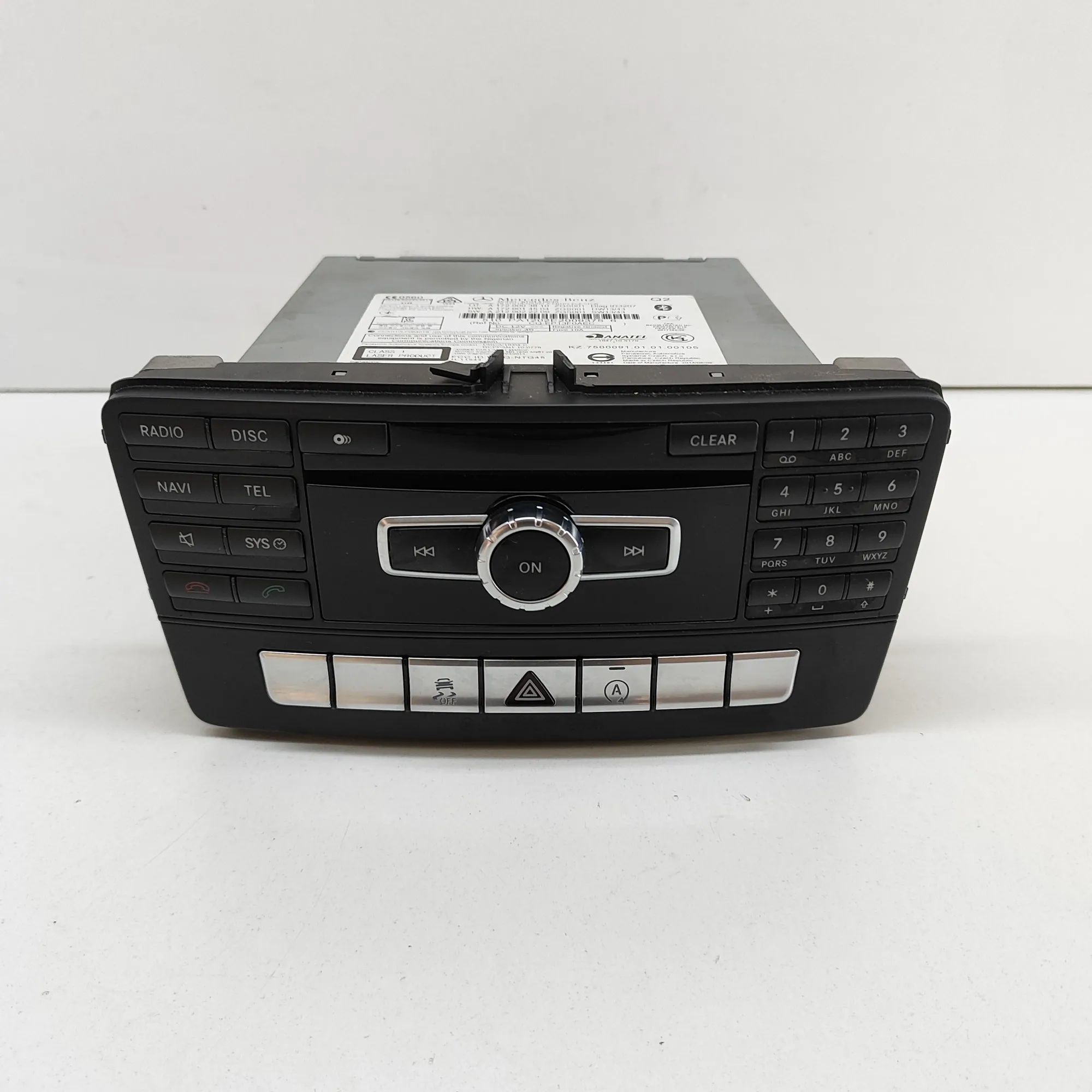 Mercedes-Benz SLK (R172) Radio / CD / navigation head unit Radio / CD / navigation head unit — MERCEDES BE...