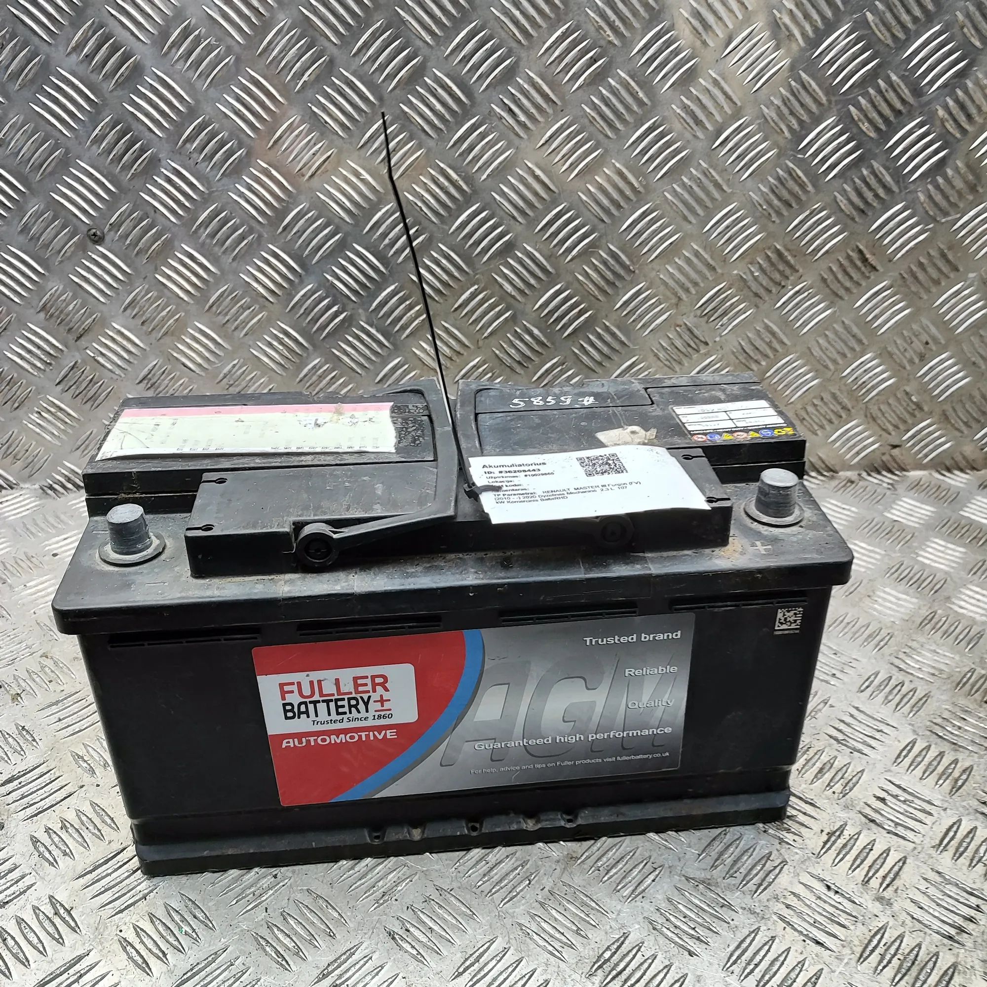 Renault Master aku Battery — RENAULT MASTER (III Van FV) (2010-......