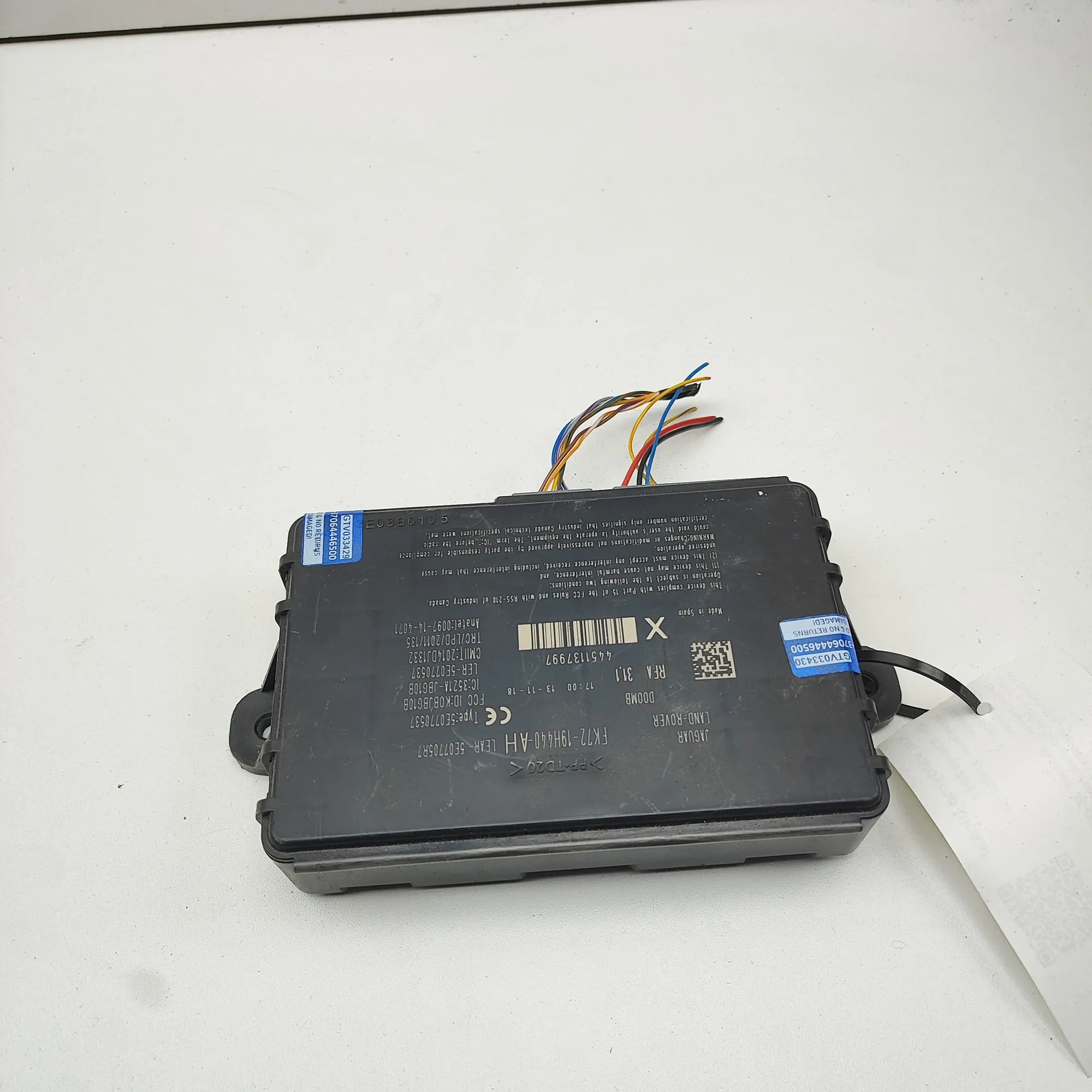 Jaguar XE Keyless Control Unit Keyless Control Unit — JAGUAR XE (X760) (2015-....