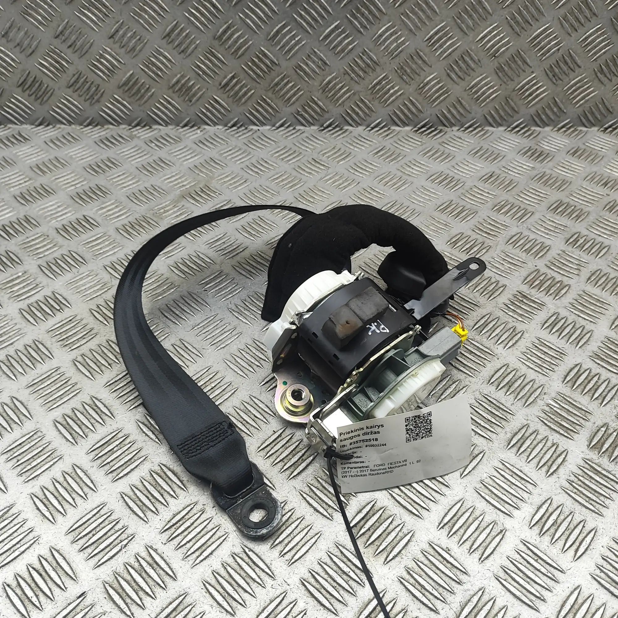 Ford Fiesta Front Left Seatbelt Front Left Seatbelt — FORD FIESTA (VII) (2017-....