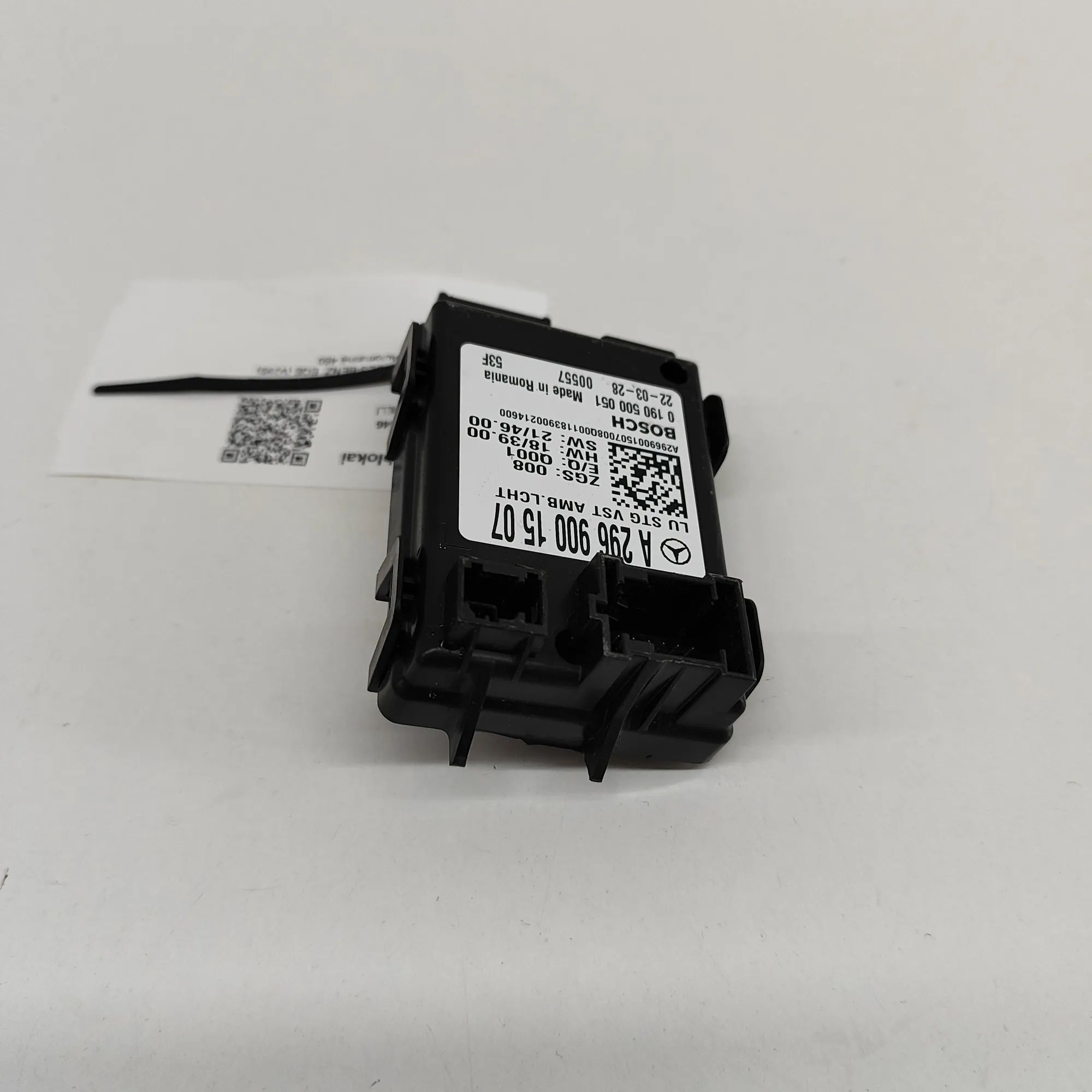 Mercedes-Benz EQE (V295 / X294) Other Control Units Other Control Units — MERCEDES BENZ EQE (V295) ...