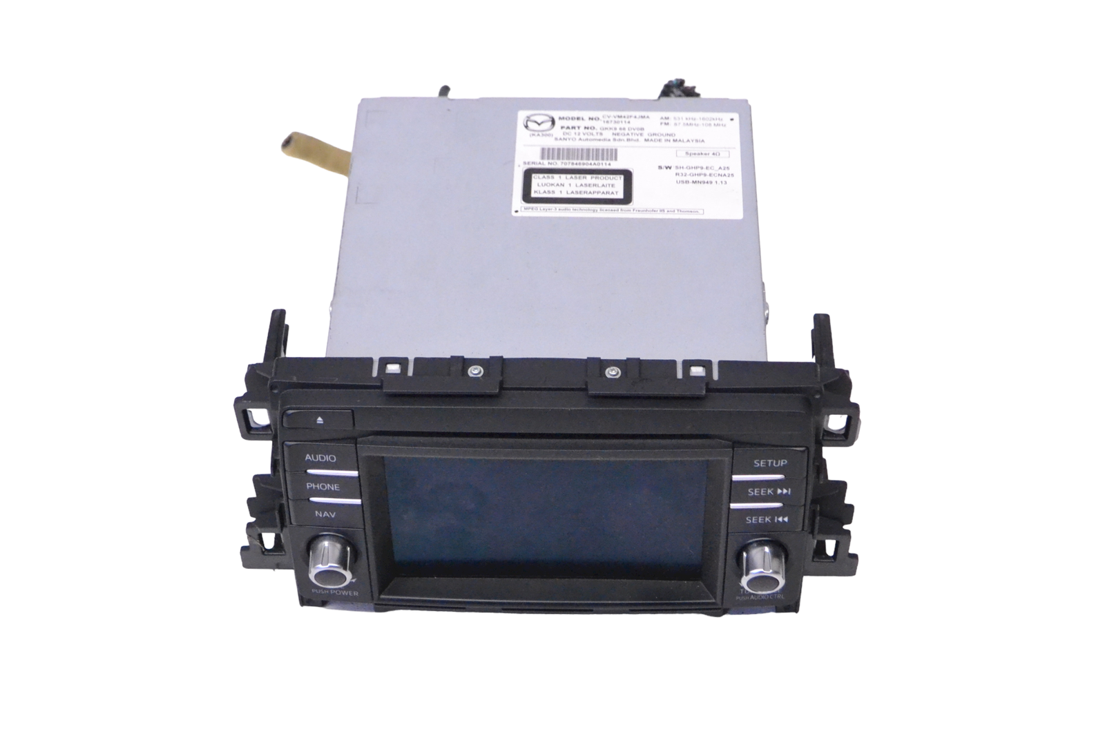 Mazda 6 (GJ / GL) Radio / CD / navigation head unit Radio / CD / navigation head unit — MAZDA 6 (Se...