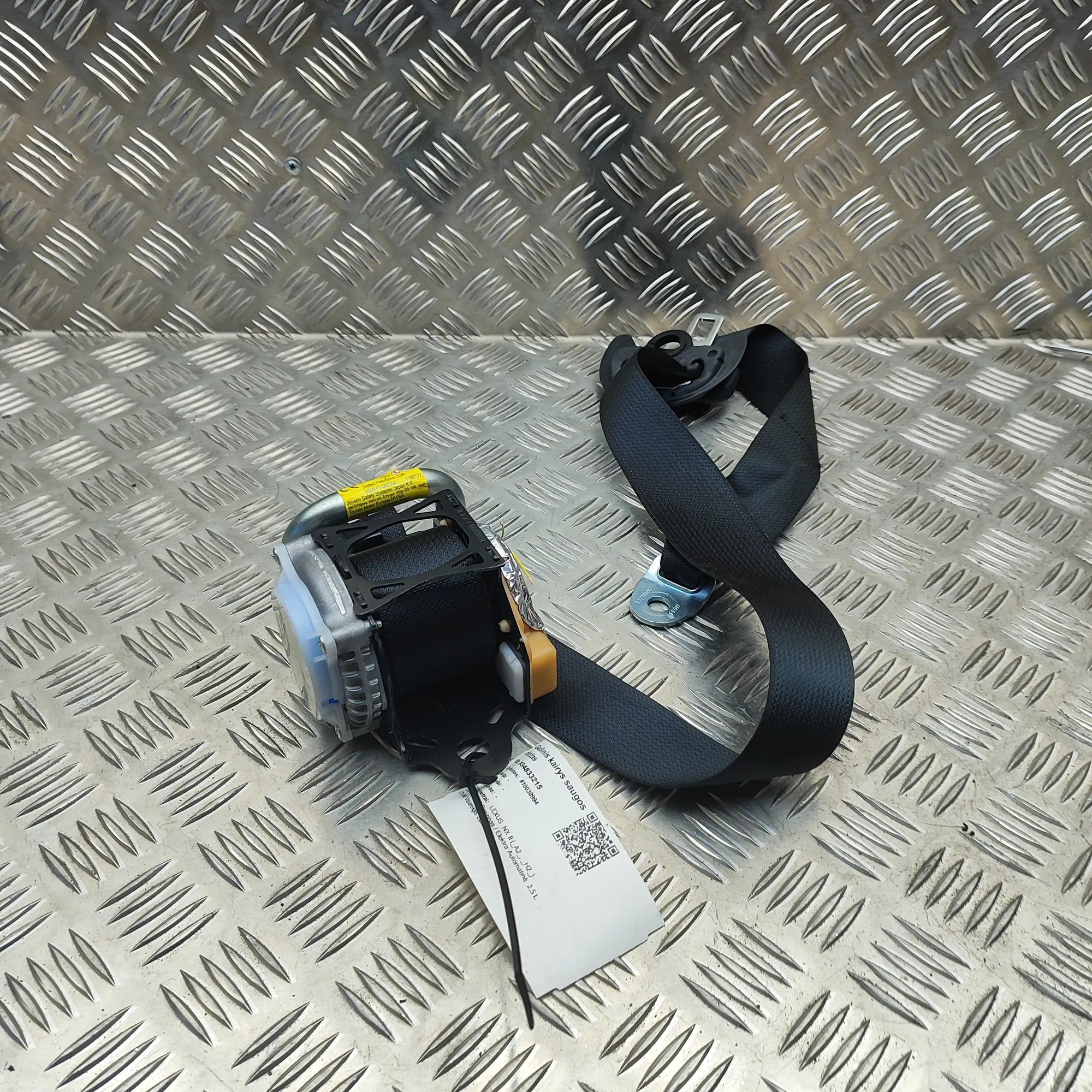 Lexus NX Rear Left Seatbelt