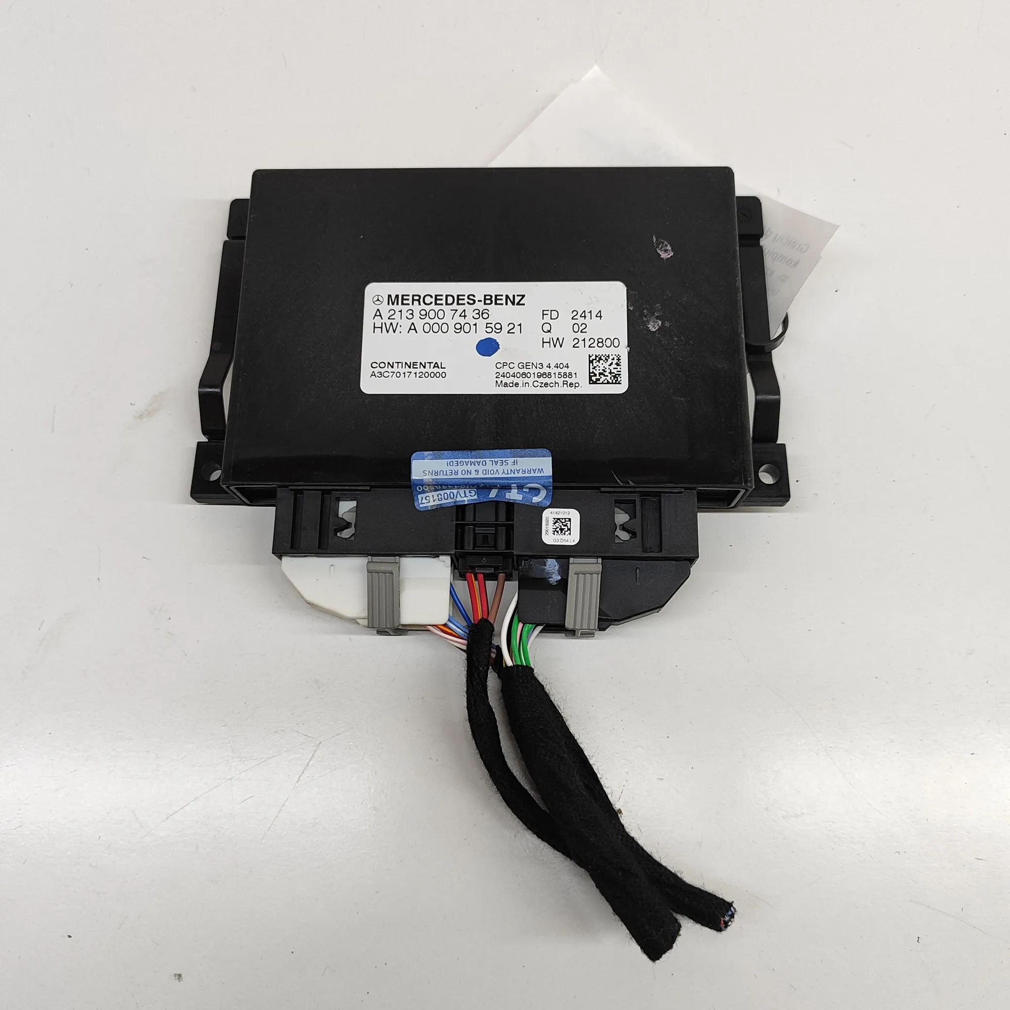 Mercedes-Benz CLA (C118) Gearbox Control Unit Gearbox control unit — MERCEDES BENZ CLA (Coupe...