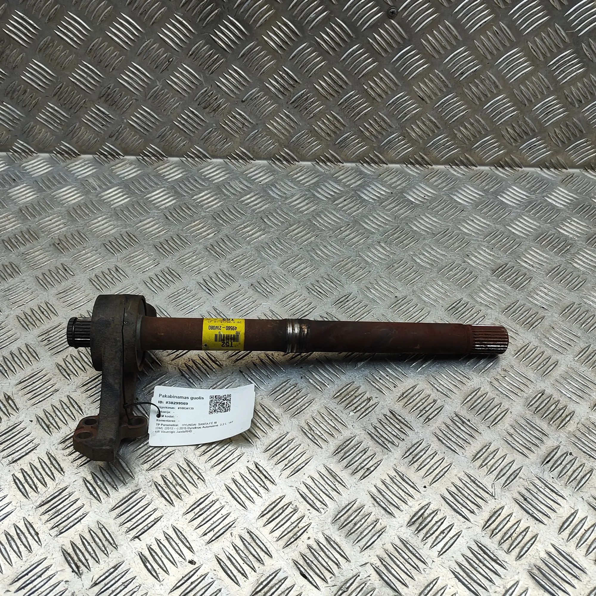 Hyundai Santa Fe Front Right Driveshaft Front Right Driveshaft — HYUNDAI SANTA (FÉ III ...