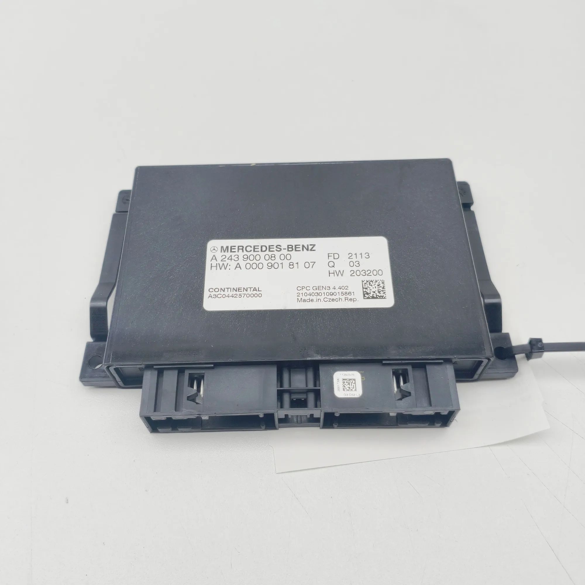 Mercedes-Benz A (W177) Gearbox Control Unit Gearbox control unit — MERCEDES BENZ EQAH243 (2...
