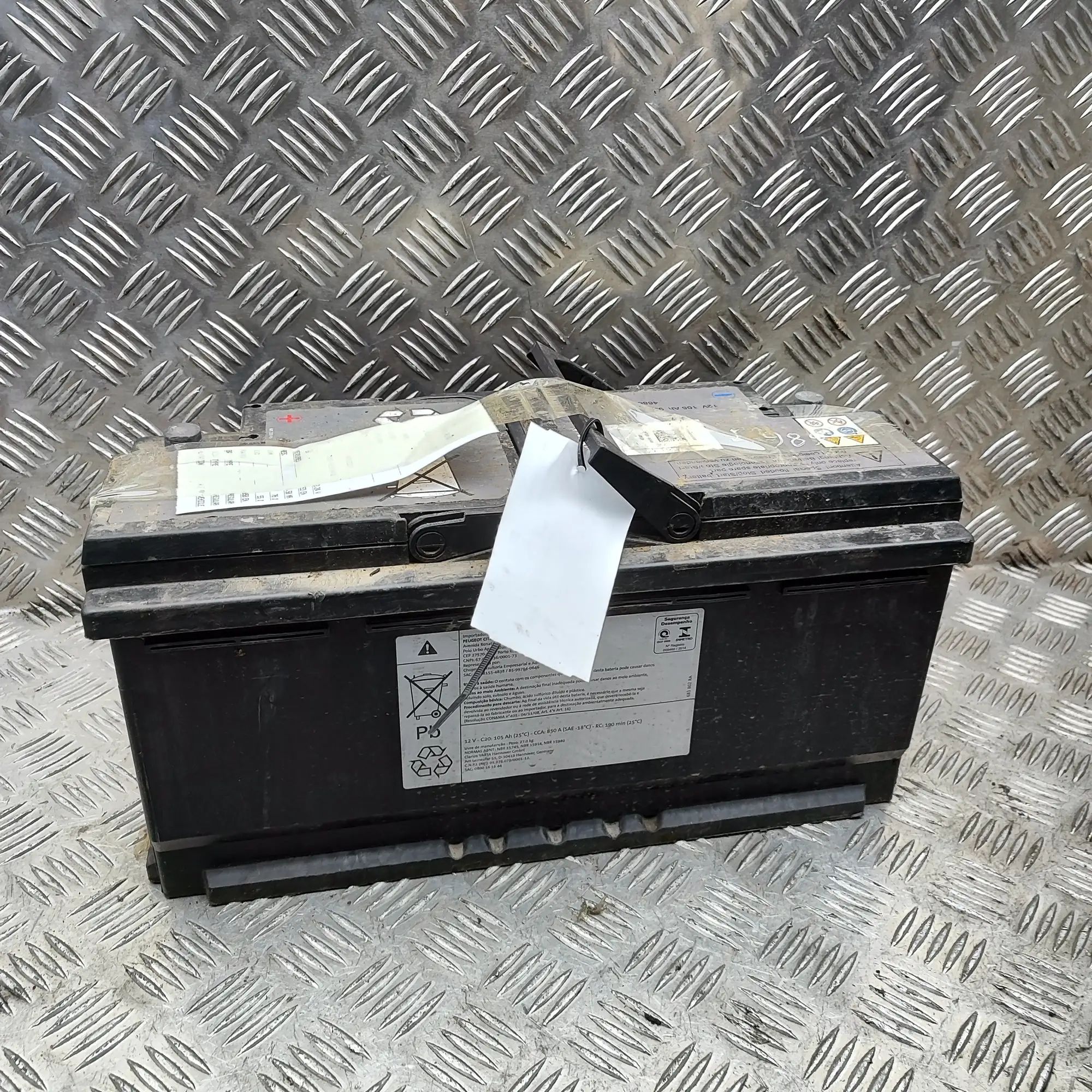 Peugeot Boxer akku Battery — PEUGEOT BOXER (Van) (2006-...) — 4685...