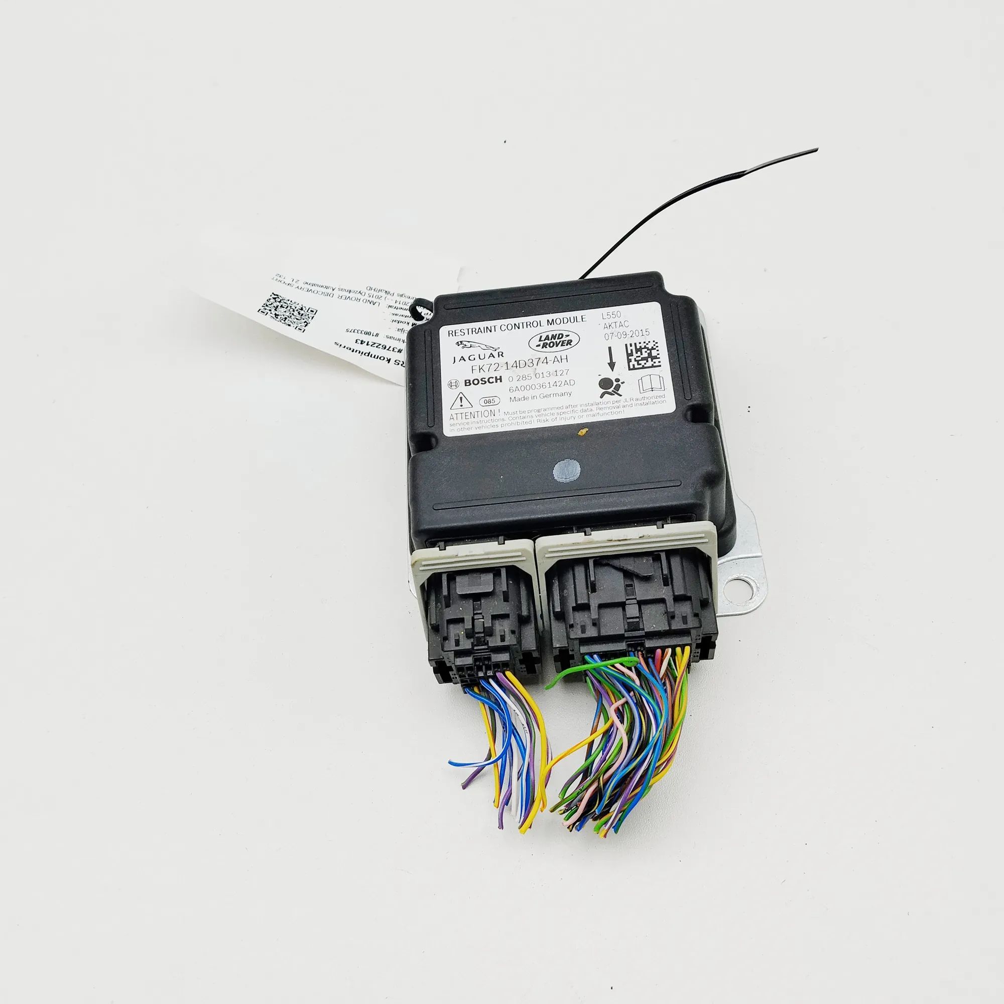 Land Rover Discovery Sport SRS Control Unit SRS Control Unit — LAND ROVER DISCOVERY SPORT (...