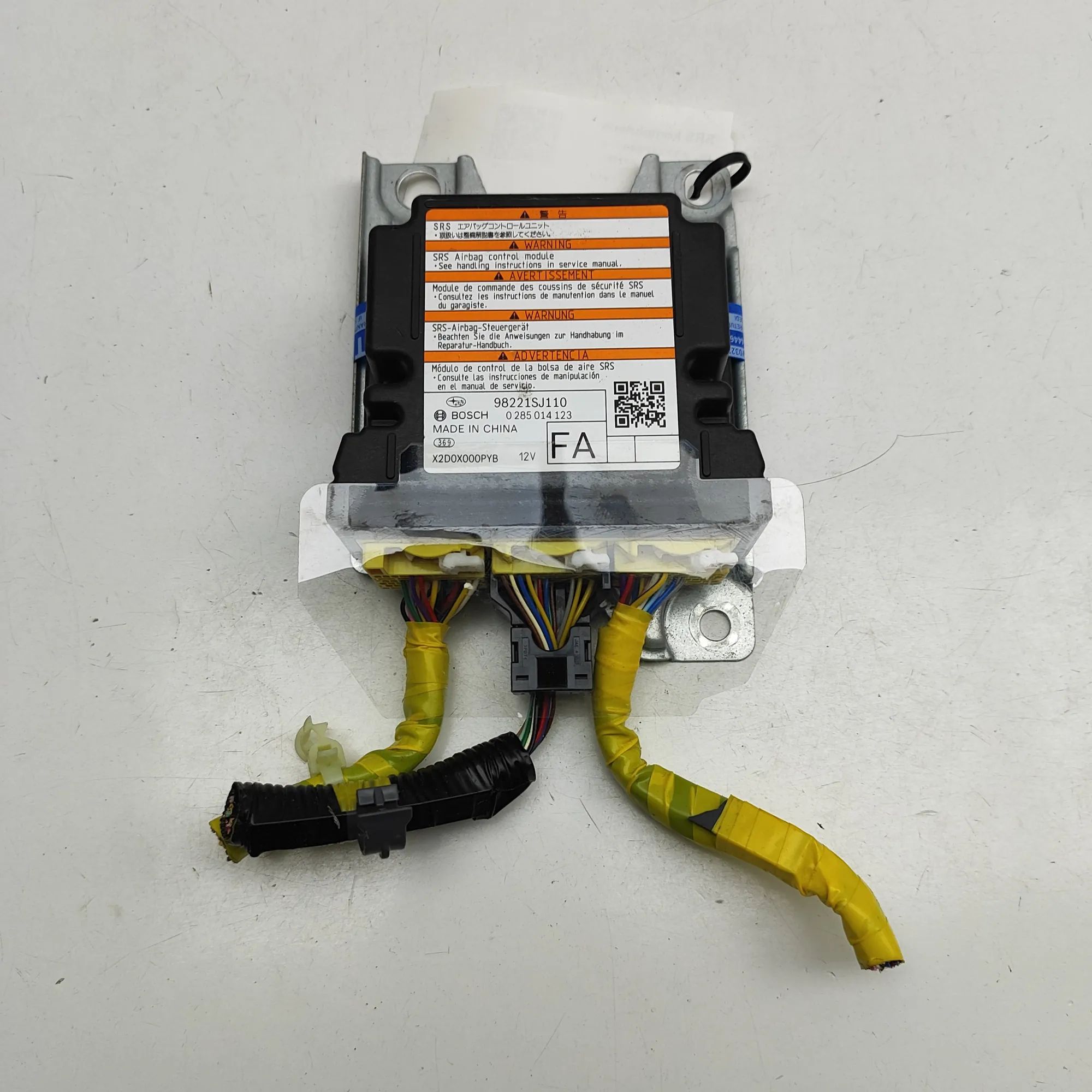 Subaru Forester SRS Control Unit SRS Control Unit — SUBARU FORESTER (V SK_) (201...