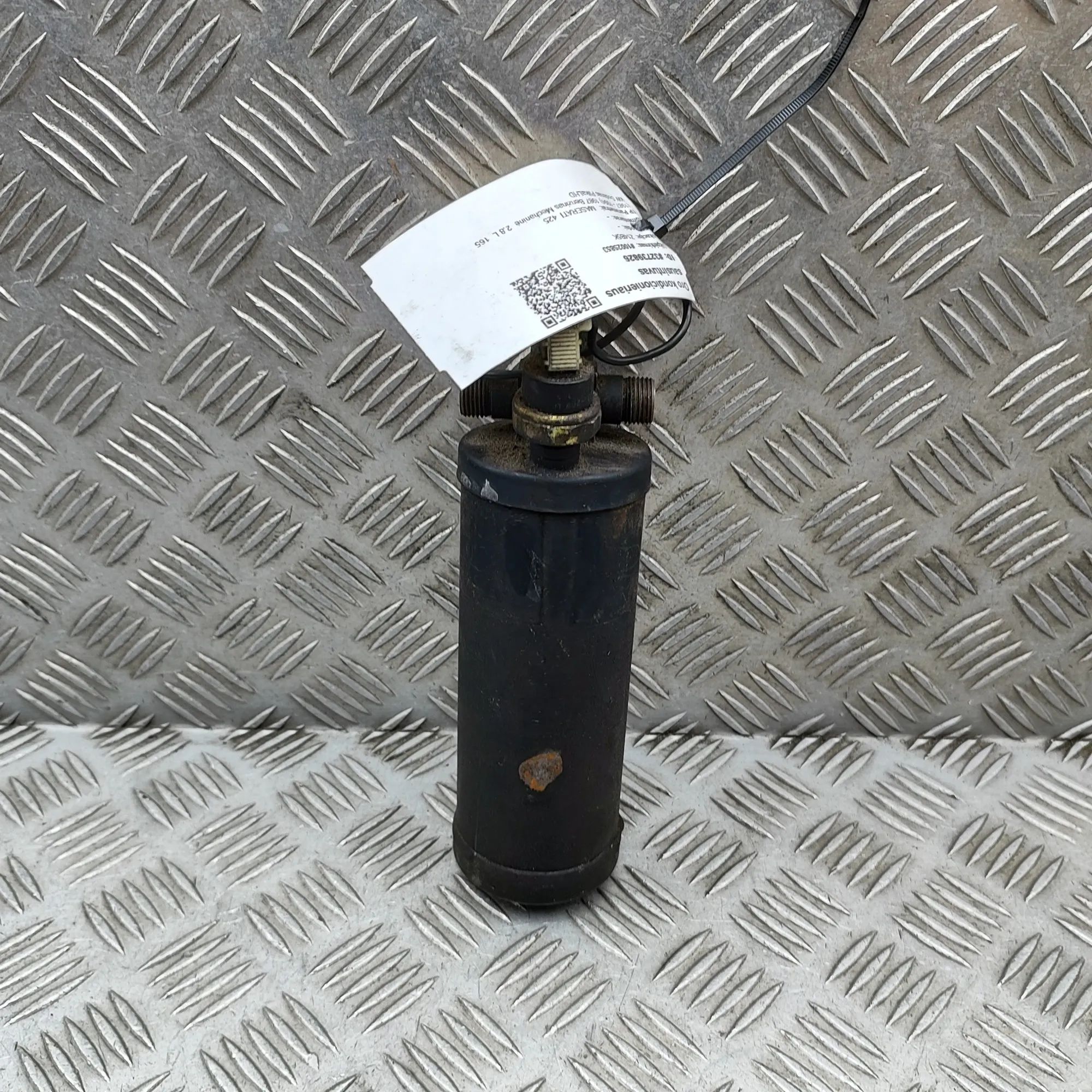 Maserati Biturbo (2, 4, Spyder, Karif) Air-conditioning receiver-drier Air-conditioning receiver-drier — MASERATI 425 ...
