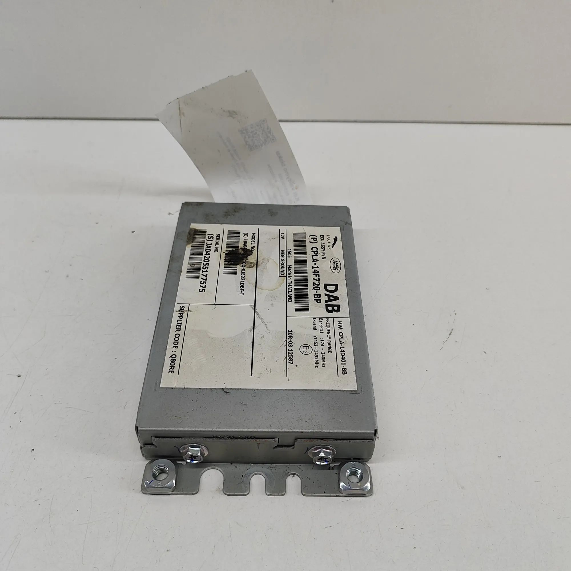 Land Rover Range Rover Sport (L494) DAB Tuner Control Unit DAB Tuner Control Unit — LAND ROVER RANGE ROVER...