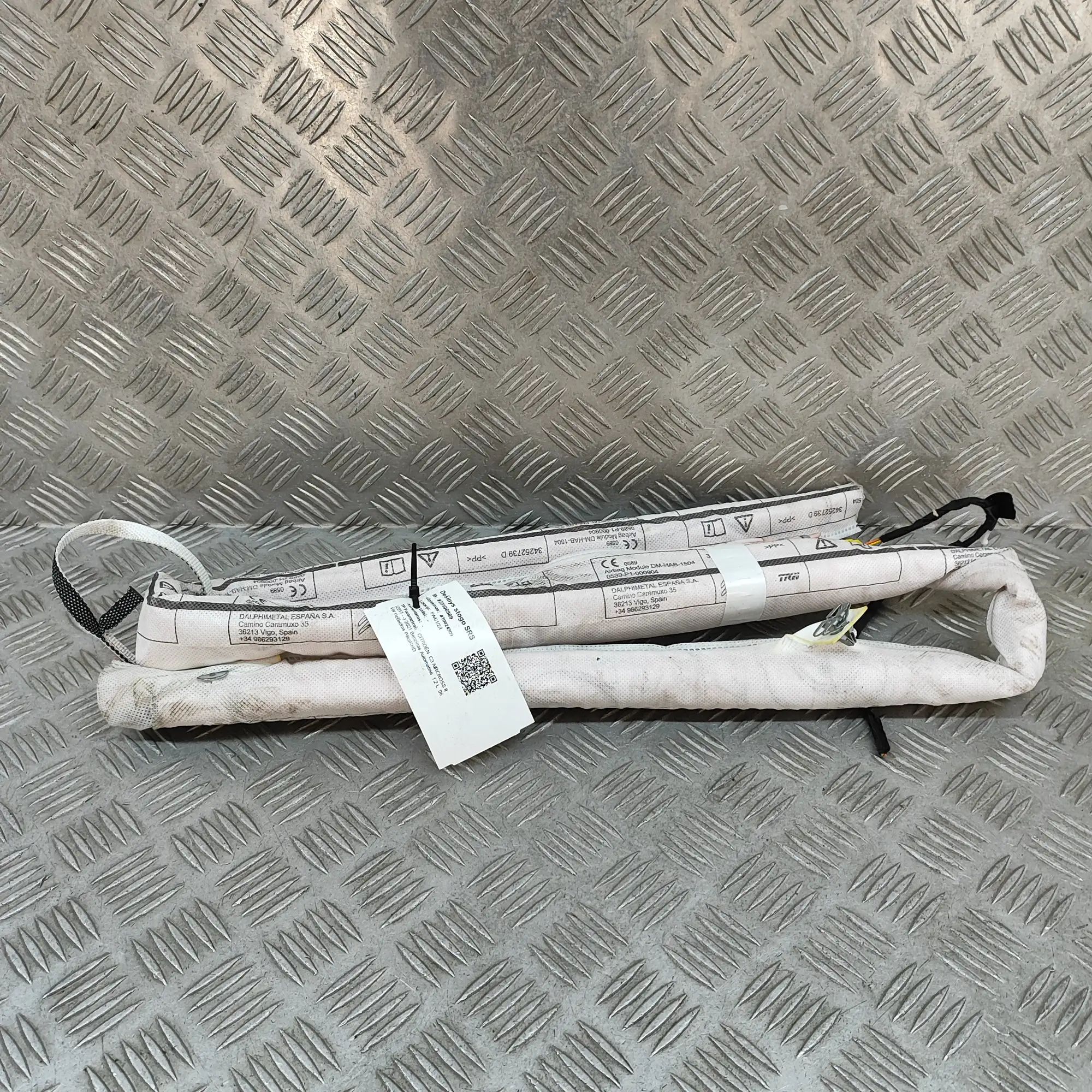 Citroen C3 Left Side Roof Safety Curtain SRS Left Side Roof Safety Curtain SRS — CITROEN C3 ...