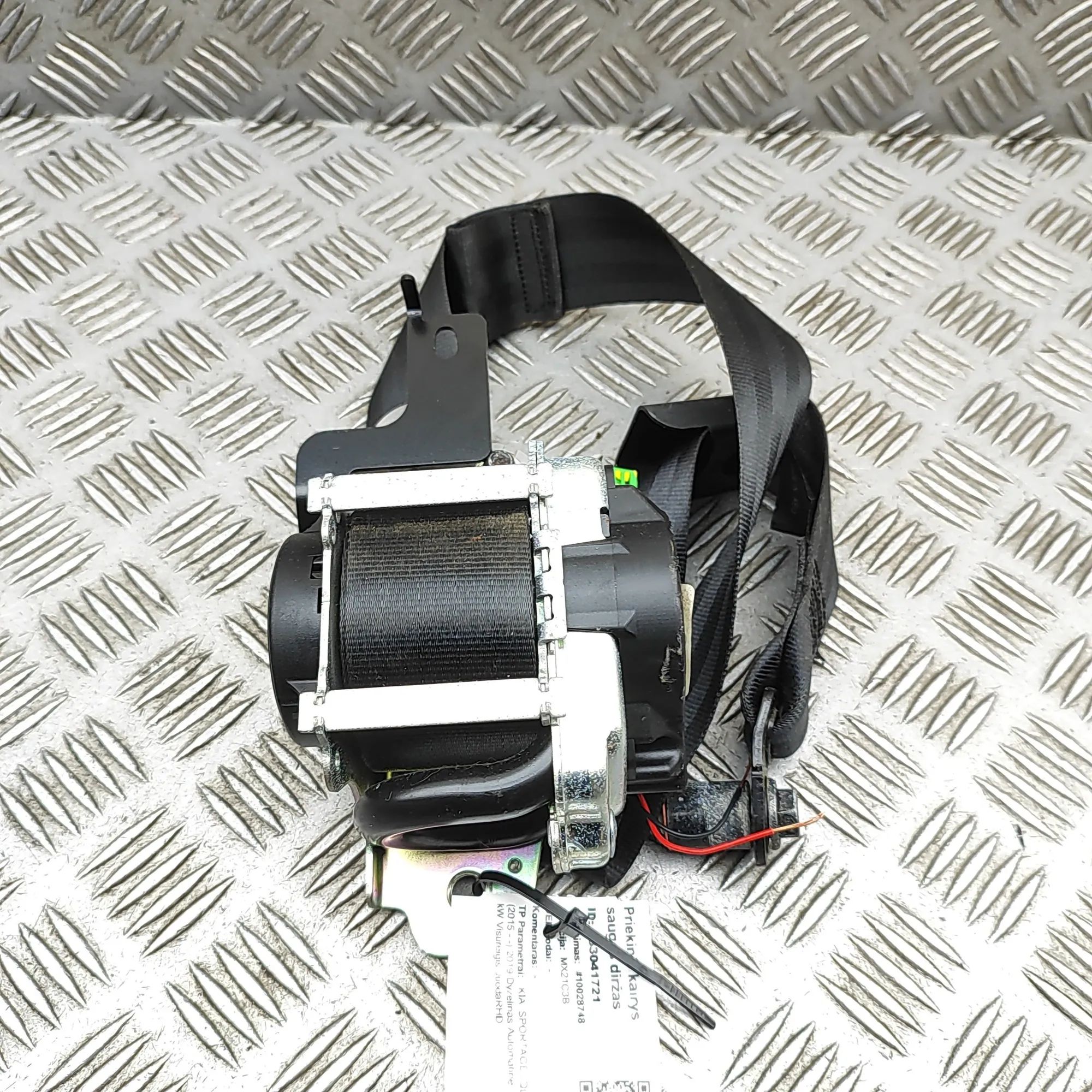 Kia Sportage Front Left Seatbelt Front Left Seatbelt — KIA SPORTAGE (QL) (2015-....