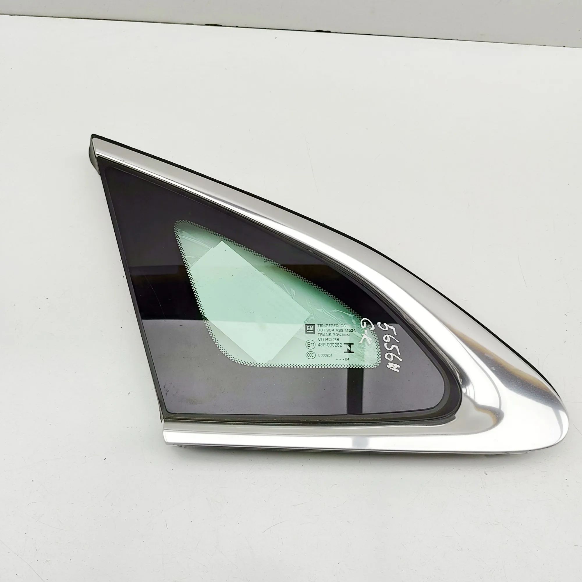 Chevrolet Malibu Rear Left Quarter Window Rear Left Quarter Window — CHEVROLET MALIBU (20...