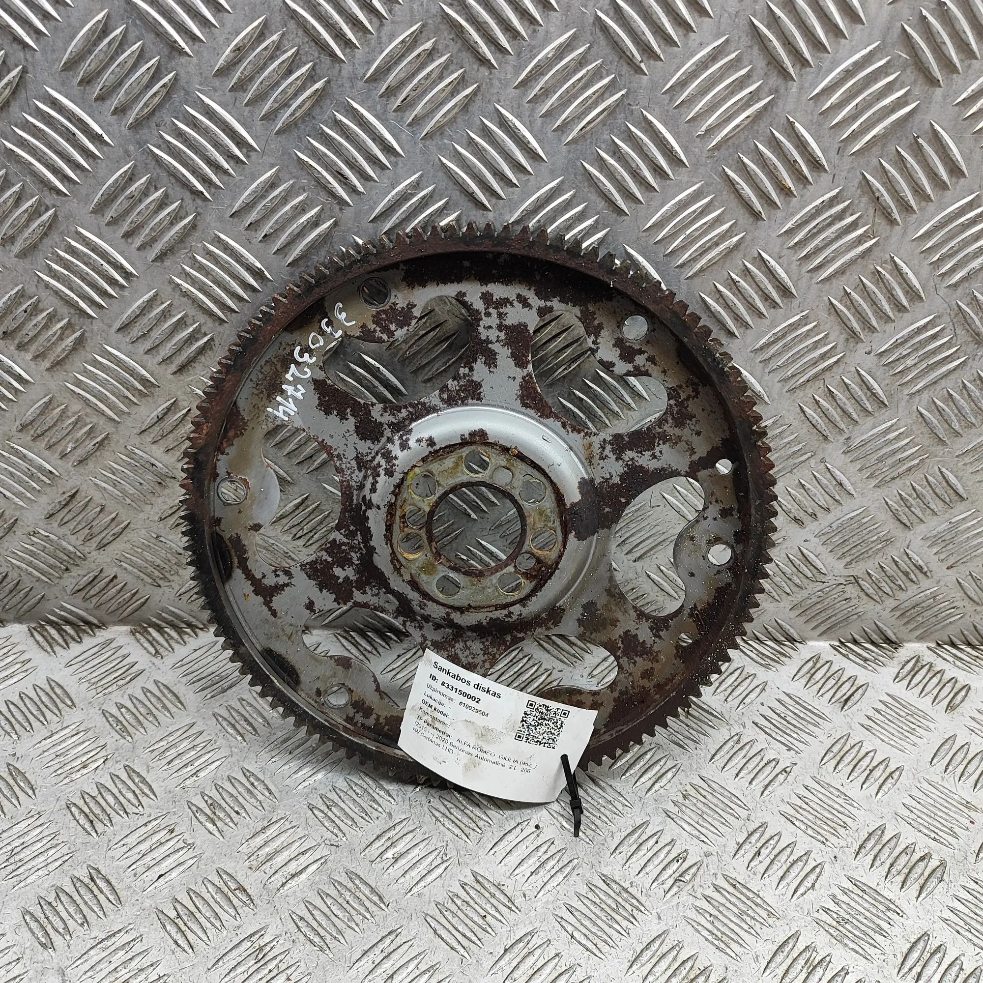 Alfa-Romeo Giulia (952) Flywheel Disc Automatic Flywheel Disc Automatic — ALFA ROMEO GIULIA (95...