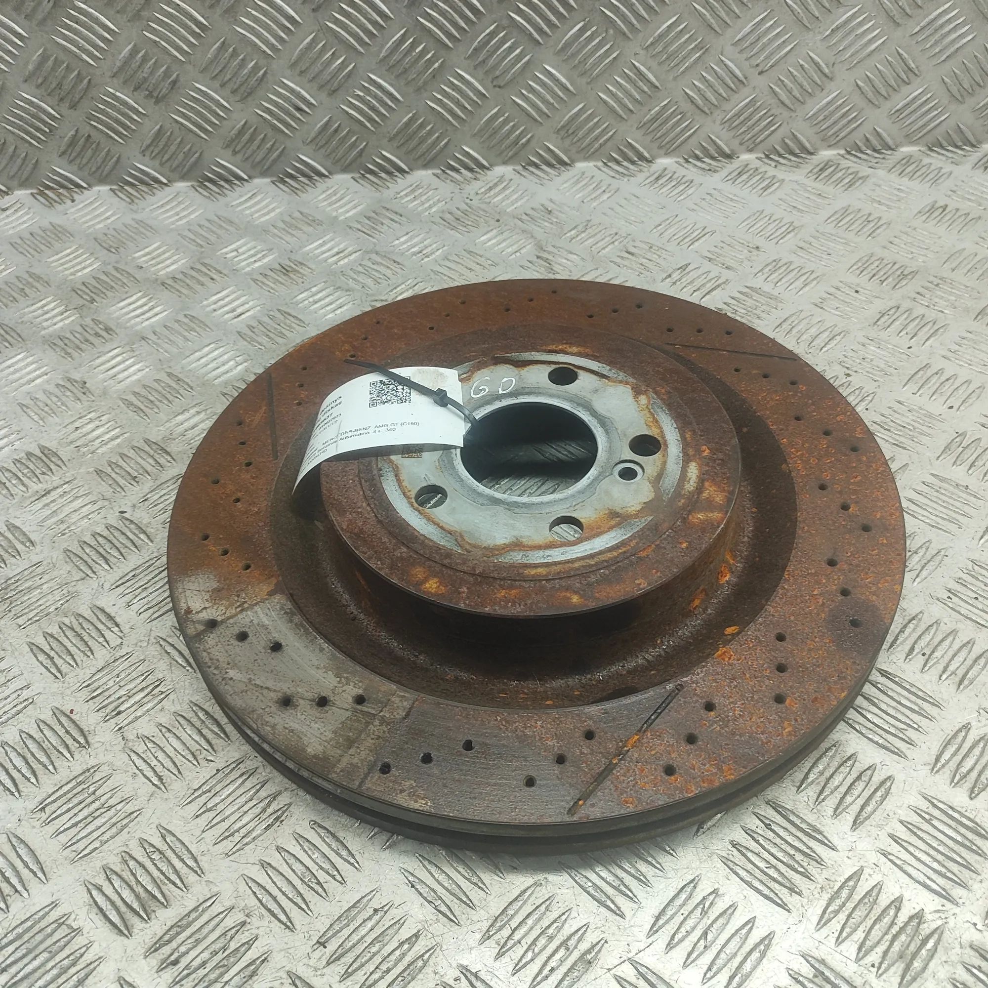 Mercedes-Benz A (W176) Rear Right Brake Disc Rear Right Brake Disc — MERCEDES BENZ AMG (GT C...