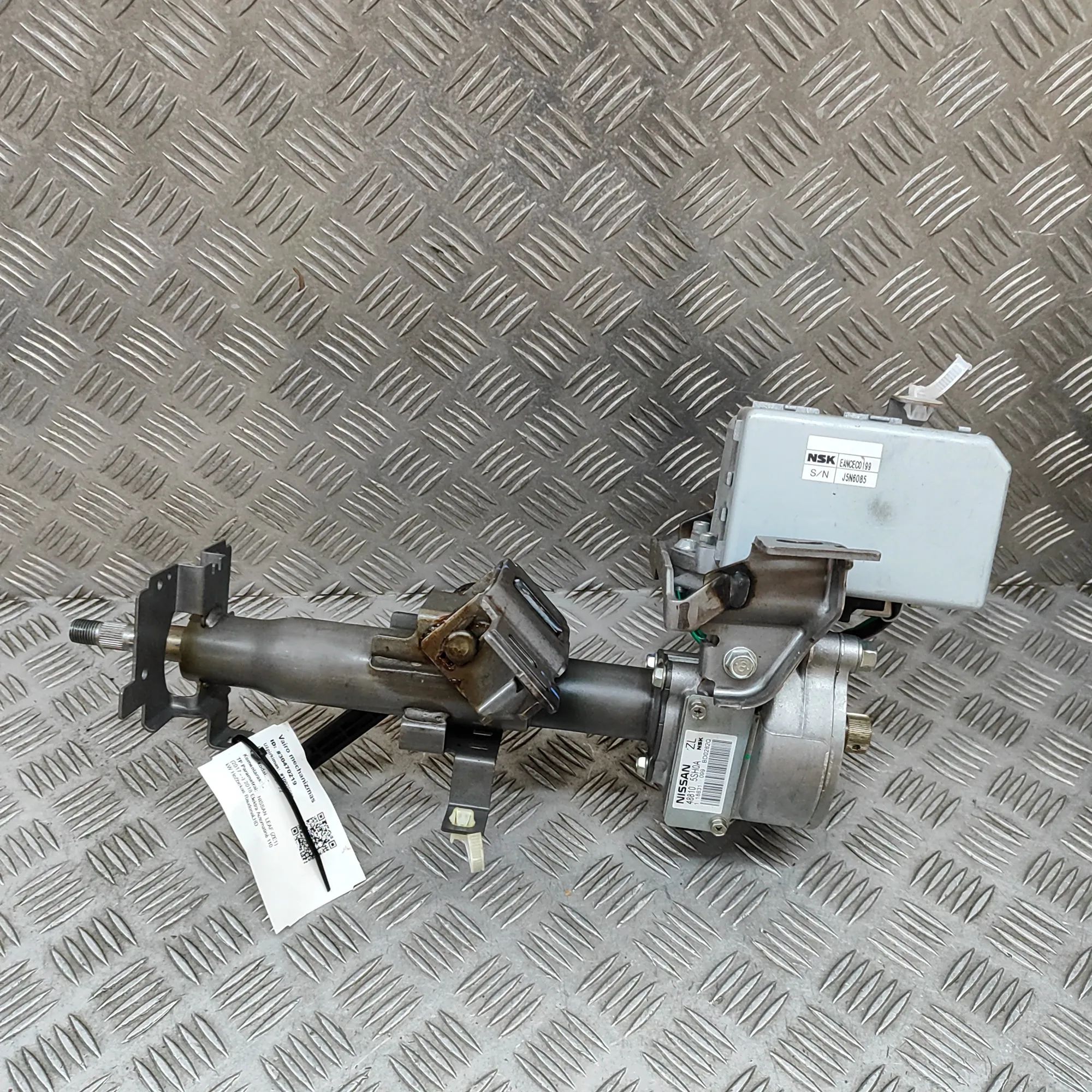 Nissan Leaf Steering Column Mechanism Steering Column Mechanism — NISSAN LEAF (ZE1) (...