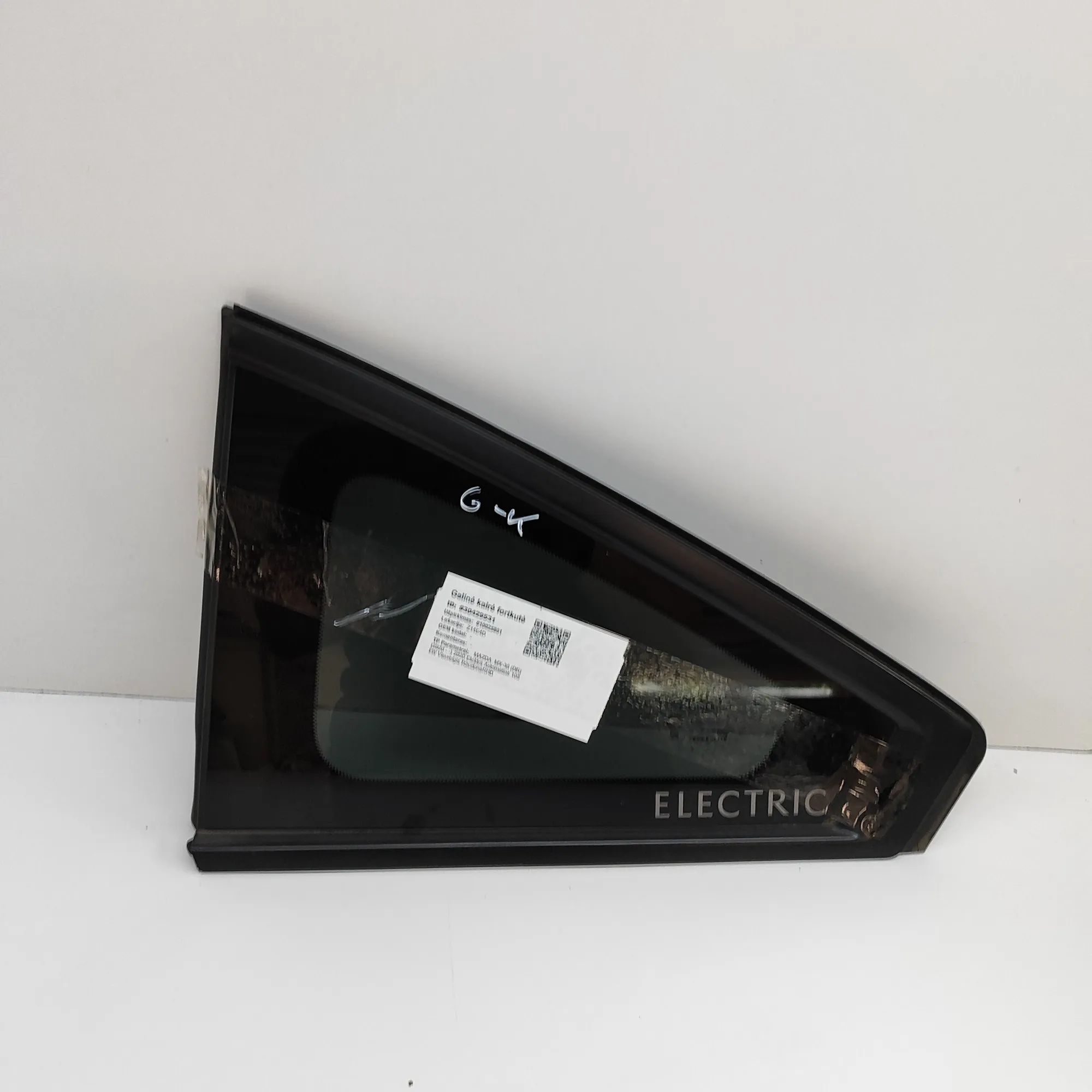 Mazda MX-30 Rear Left Quarter Window Rear Left Quarter Window — MAZDA MX-30 (DR) (20...